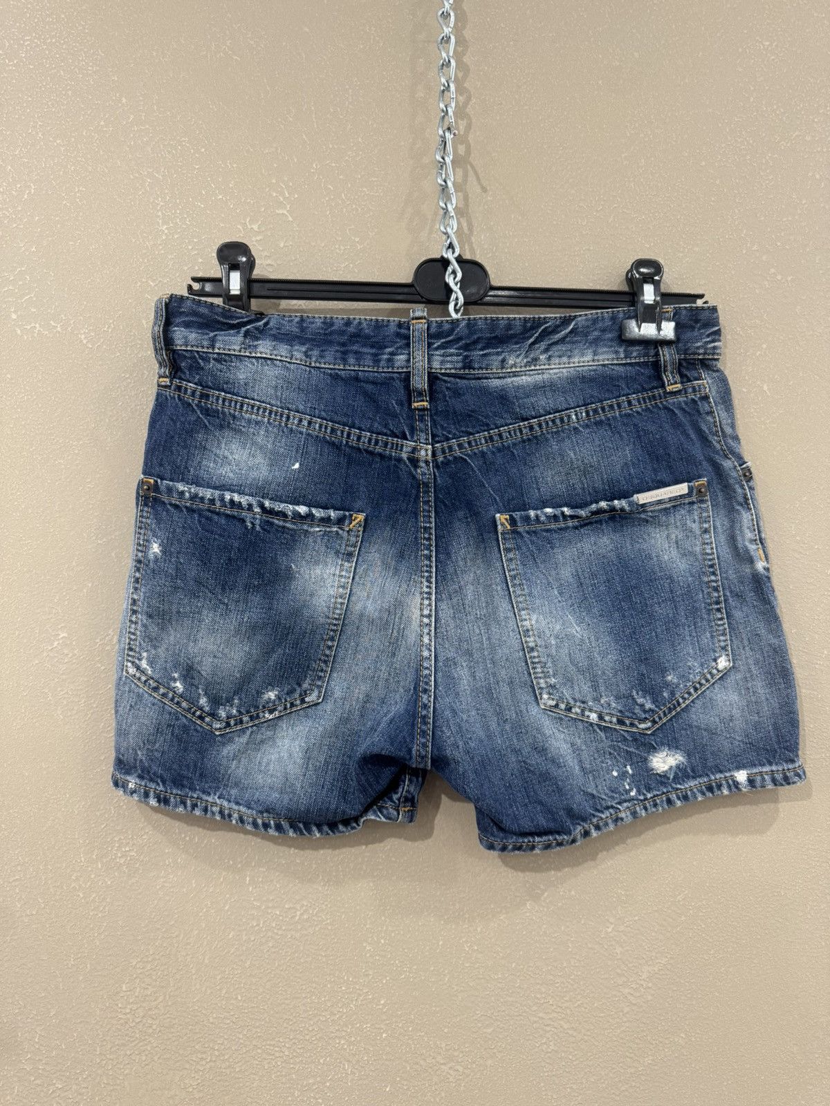 Dsquared2 Dsquared2 Denim Shorts Jeans Designer Rare Streetwear Hype Size US 30 / EU 46 - 2 Thumbnail