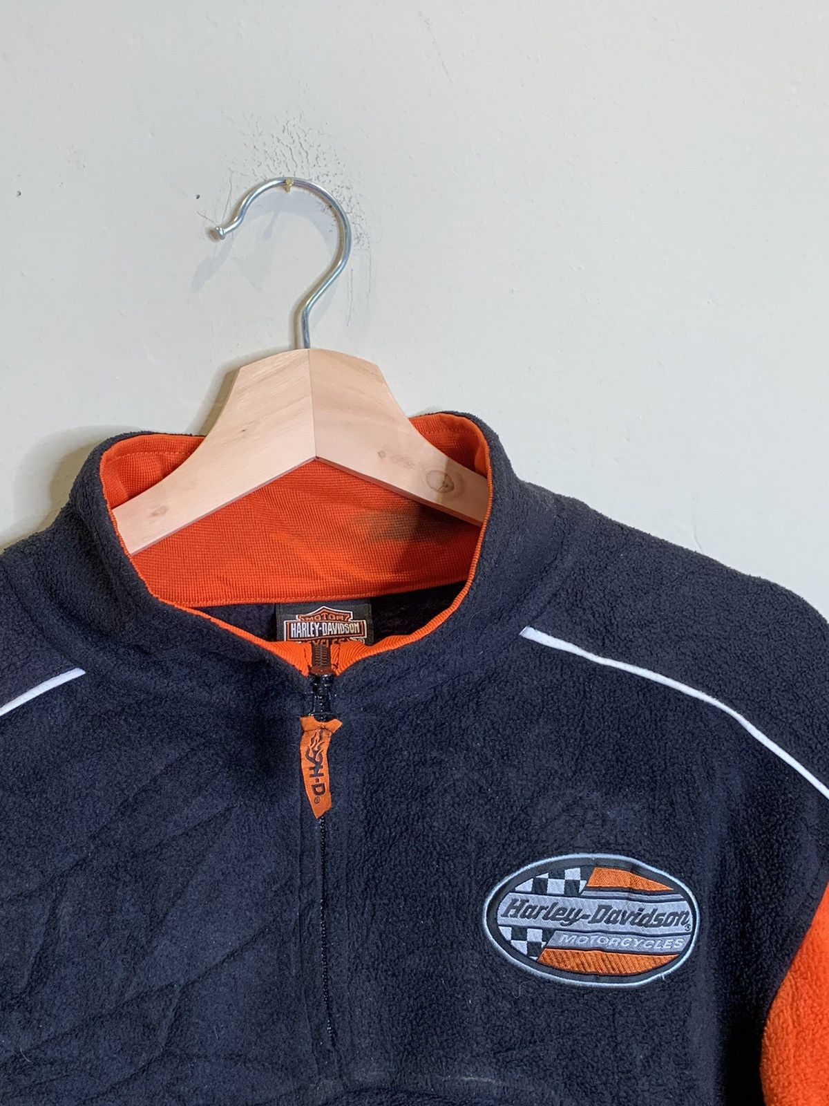 Harley Davidson RARE* Harley Davidson Racine Wisconsin Fleece 1/4 Zip Jacket Size US S / EU 44-46 / 1 - 7 Thumbnail