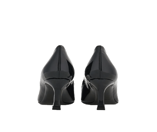 Salvatore Ferragamo o1s1rm0924 Asymmetric Bow Pumps in Black Size US 6.5 / IT 36.5 - 7 Thumbnail