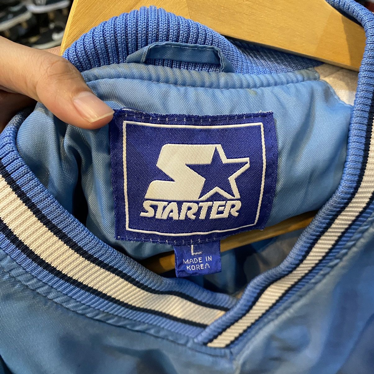 Starter × Vintage Vintage North Carolina Tarheels Starter Windbreaker Distress Size US L / EU 52-54 / 3 - 19 Thumbnail