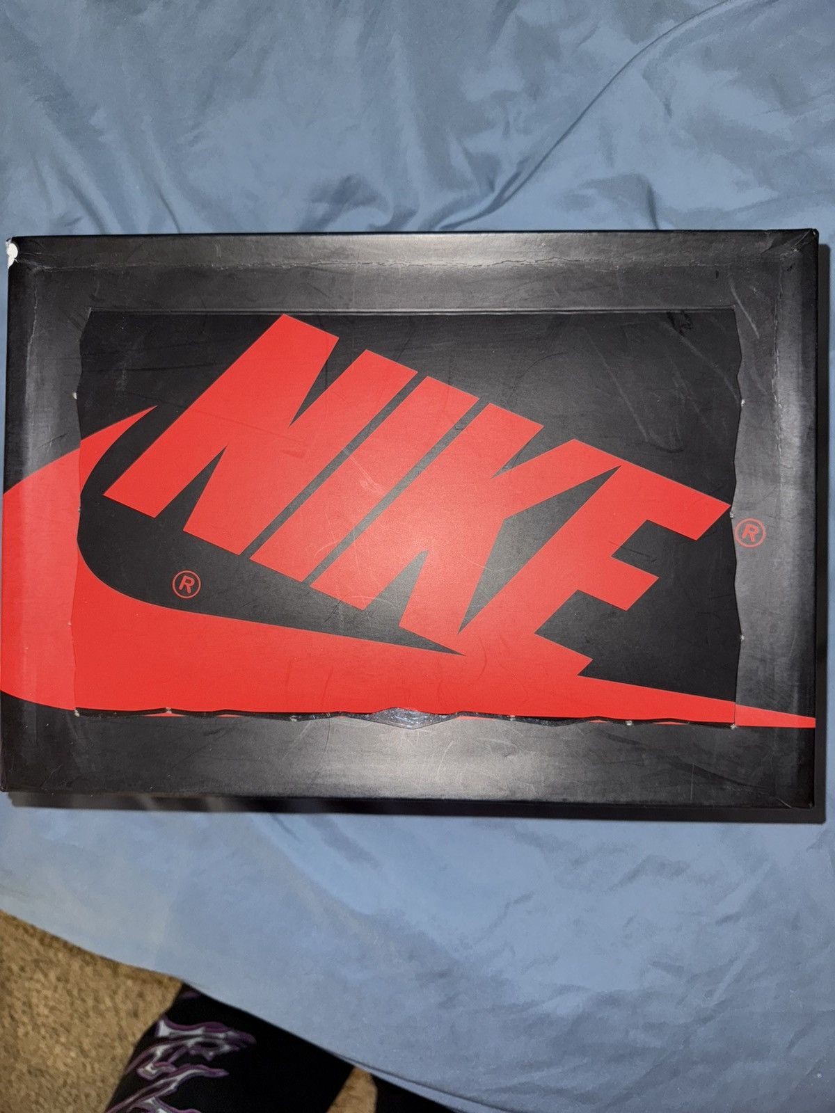 Jordan Brand × Nike × Off-White Jordan 1 retro high off-white university blue Size US 8 / EU 41 - 20 Thumbnail