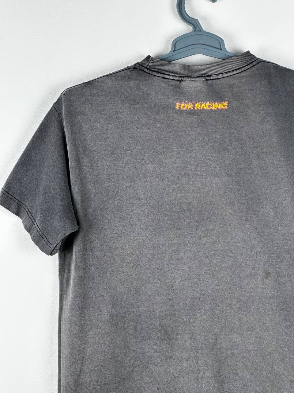 Fox Racing Vintage 2000s Fox Racing Motocross Y2k Gray T-shirt Size US M / EU 48-50 / 2 - 9 Thumbnail