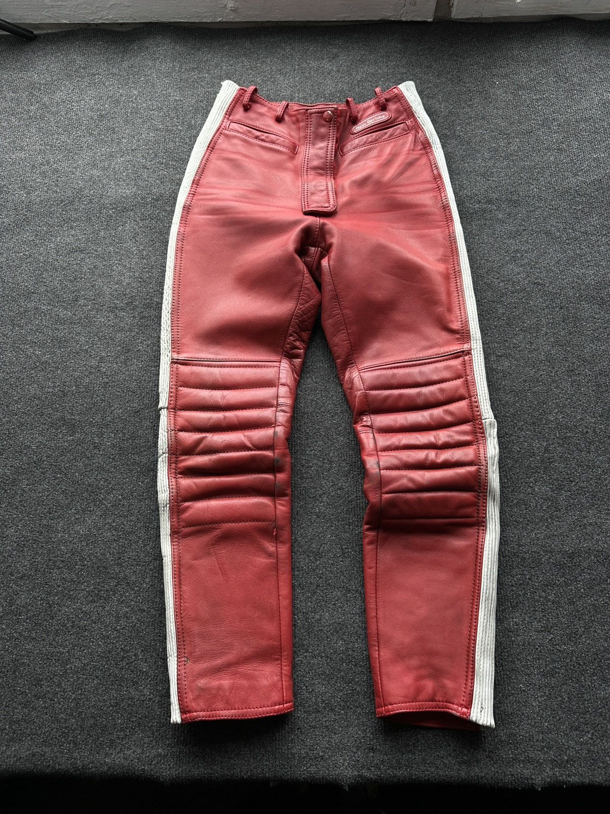 Hein Gericke HEIN GERICKE 🚨 WOMEN RED PANTS MOTO PROTECTION RARE Size 26" / US 2 / IT 38 - 1 Thumbnail