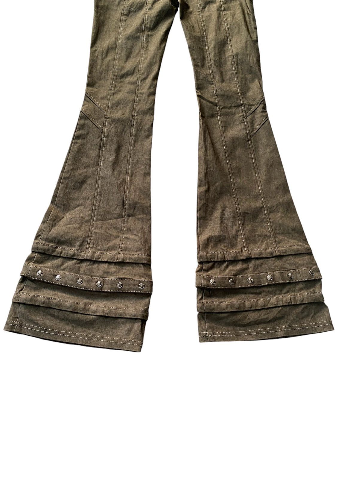 Other Ozz croce laces up flared pants Size US 29 - 8 Thumbnail