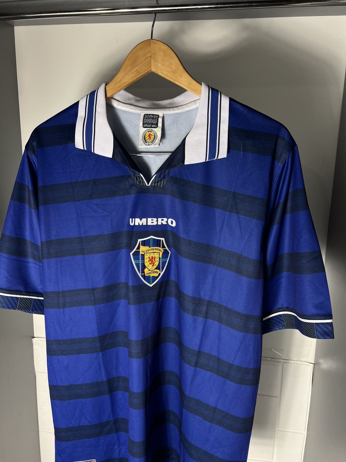 Umbro VINTAGE UMBRO SCOTLAND RETRO SOCCER JERSEY BLOKE Y2K 90s Size US XXL / EU 58 / 5 - 12 Thumbnail