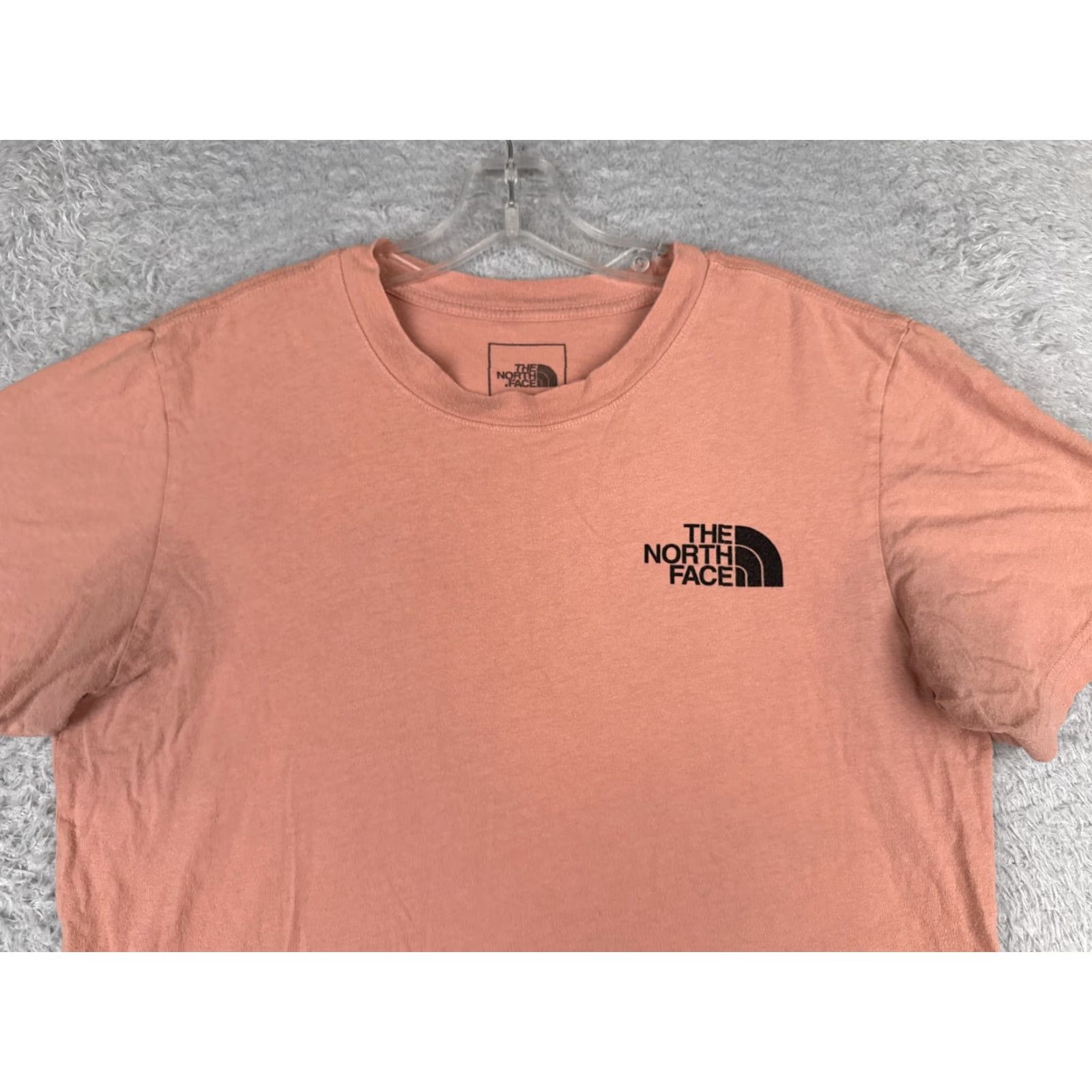 The North Face The North Face Shirt Men Medium Pink Short Sleeve Crew Neck 100% Cotton Logo Breathable Regular Fit Mens Size US M / EU 48-50 / 2 - 4 Thumbnail