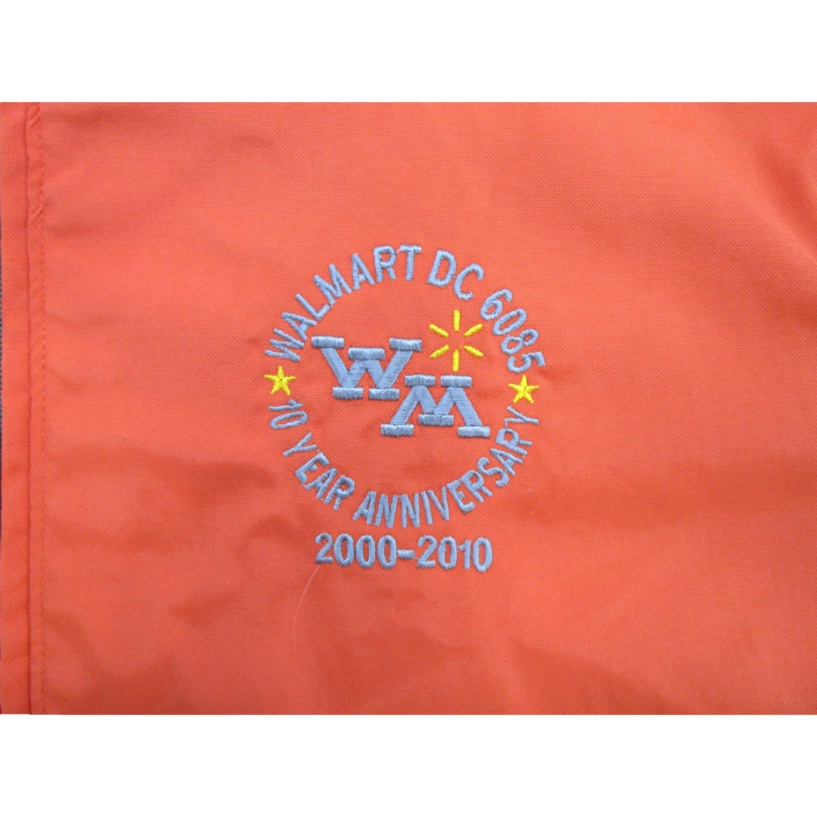 Port Authority Walmart Distribution Center Orange Zip 10 Year Anniversary Jacket Men's L Port Authority Softshell Jacket Full Zip Orange 10 Year Anniversary Mens L Size US L / EU 52-54 / 3 - 2 Thumbnail