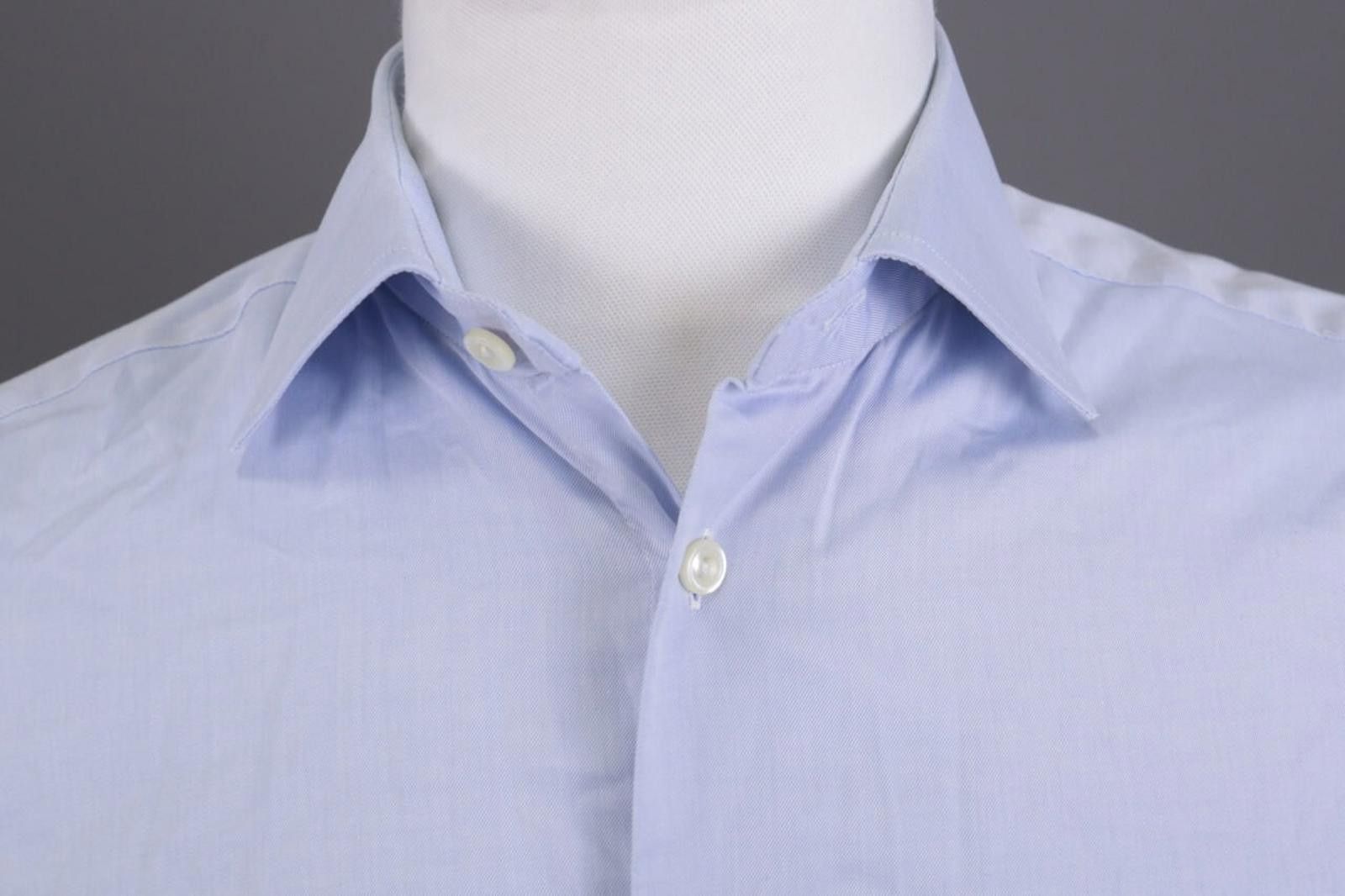 Eton Eton Slim Fit Siognature Twill Dress Shirt Size 16 41 L Size US M / EU 48-50 / 2 - 5 Thumbnail