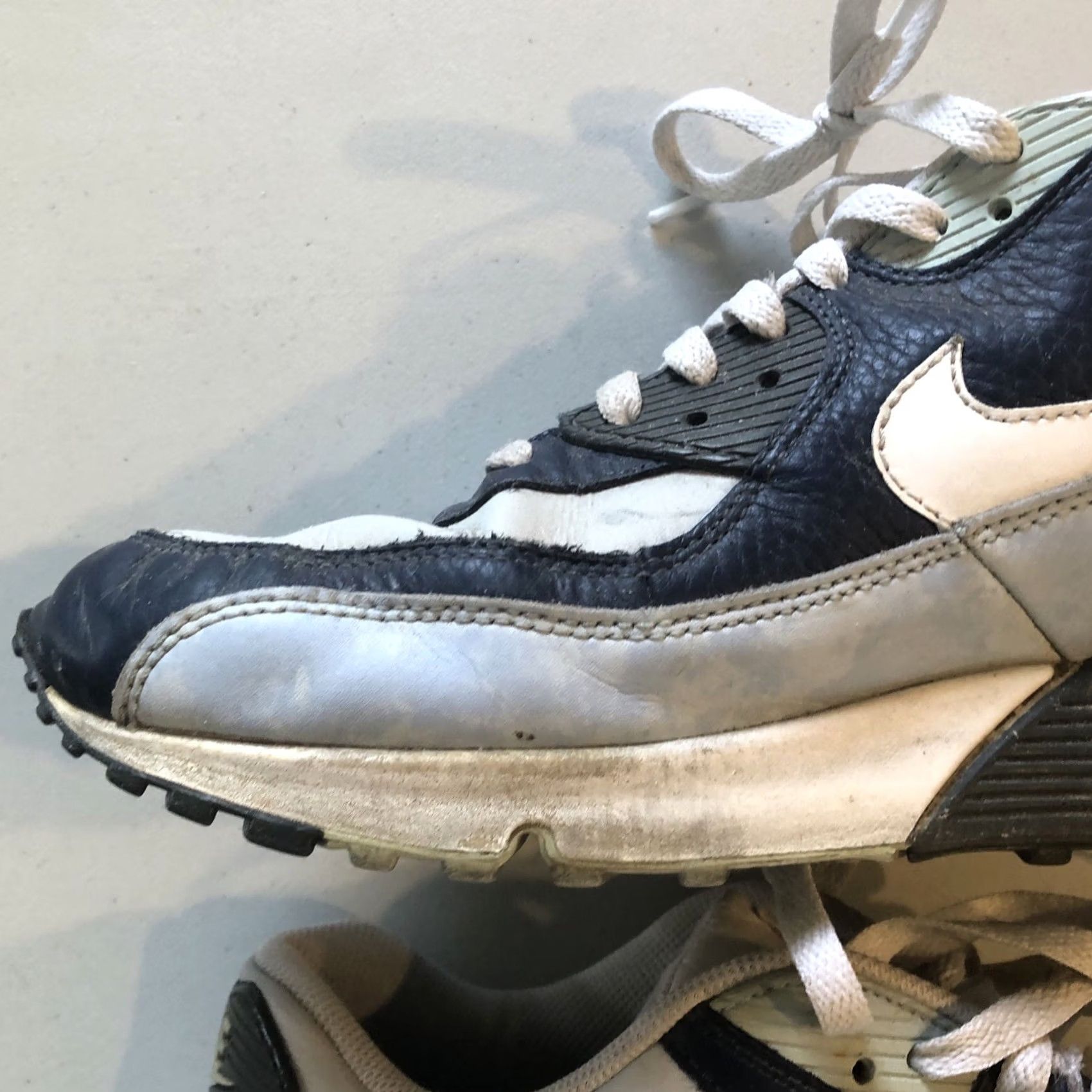 Nike Nike Air Max 90 Mens 12.5 Obsidian Fog Multicolor Athletic Sneaker 2011 Nike Air Max 90 Mens Shoes Size US 13 / EU 46 - 7 Thumbnail