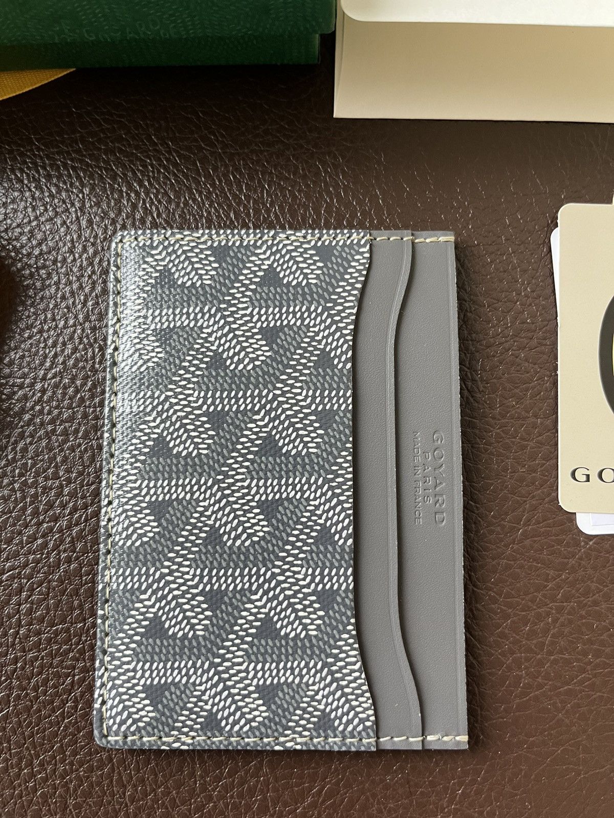 Goyard Goyard Leather Card Holder Brand New Giftable Condition Size ONE SIZE - 17 Thumbnail