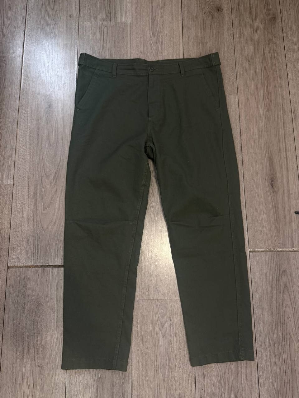Carhartt Carhartt Barton Black Wool Tapered Trousers Size 38 Green Size US 38 / EU 54 - 1 Thumbnail
