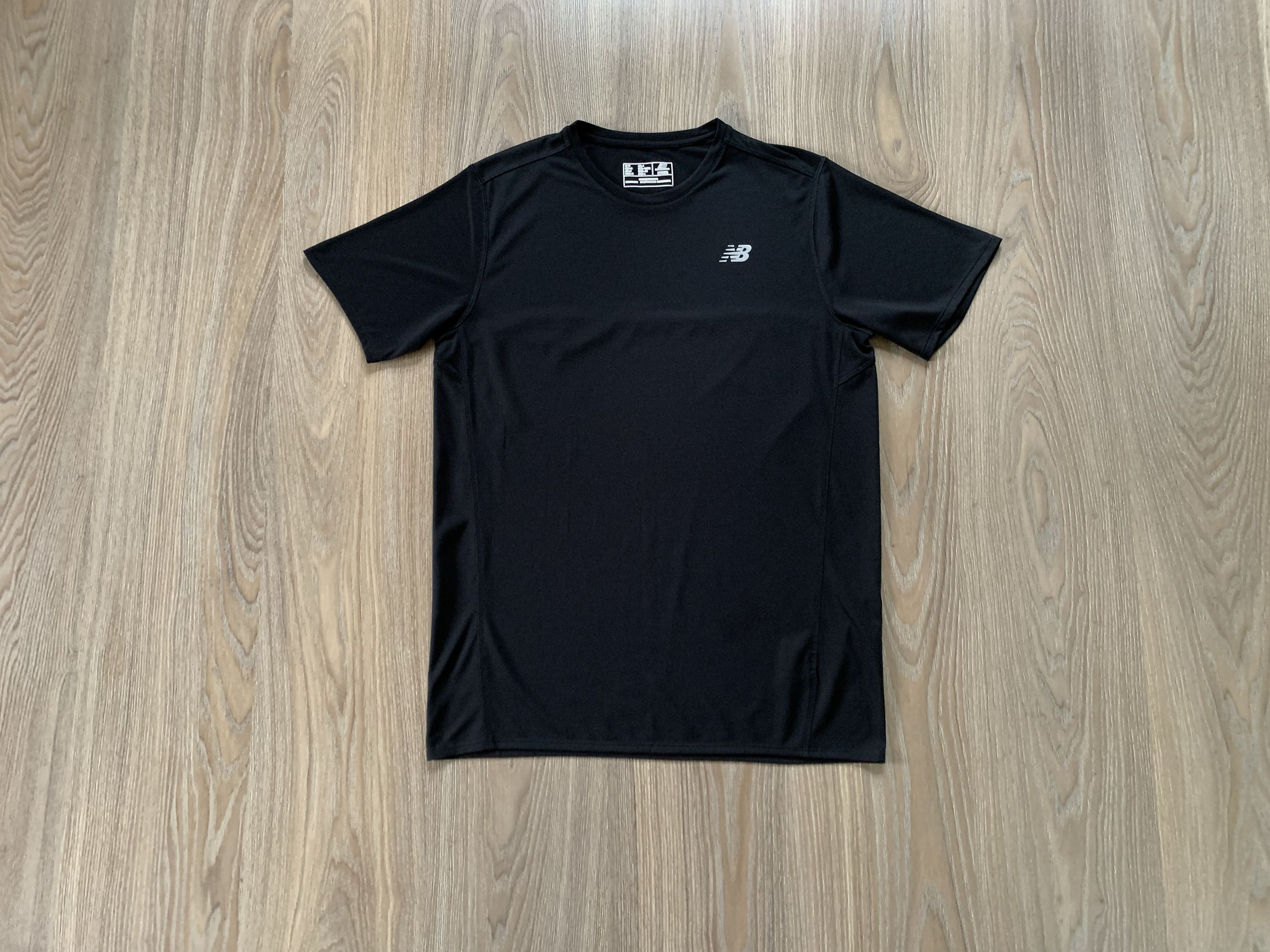 Japanese Brand × New Balance New Balance Reflective Black Training Running T Shirt Size US M / EU 48-50 / 2 - 12 Thumbnail