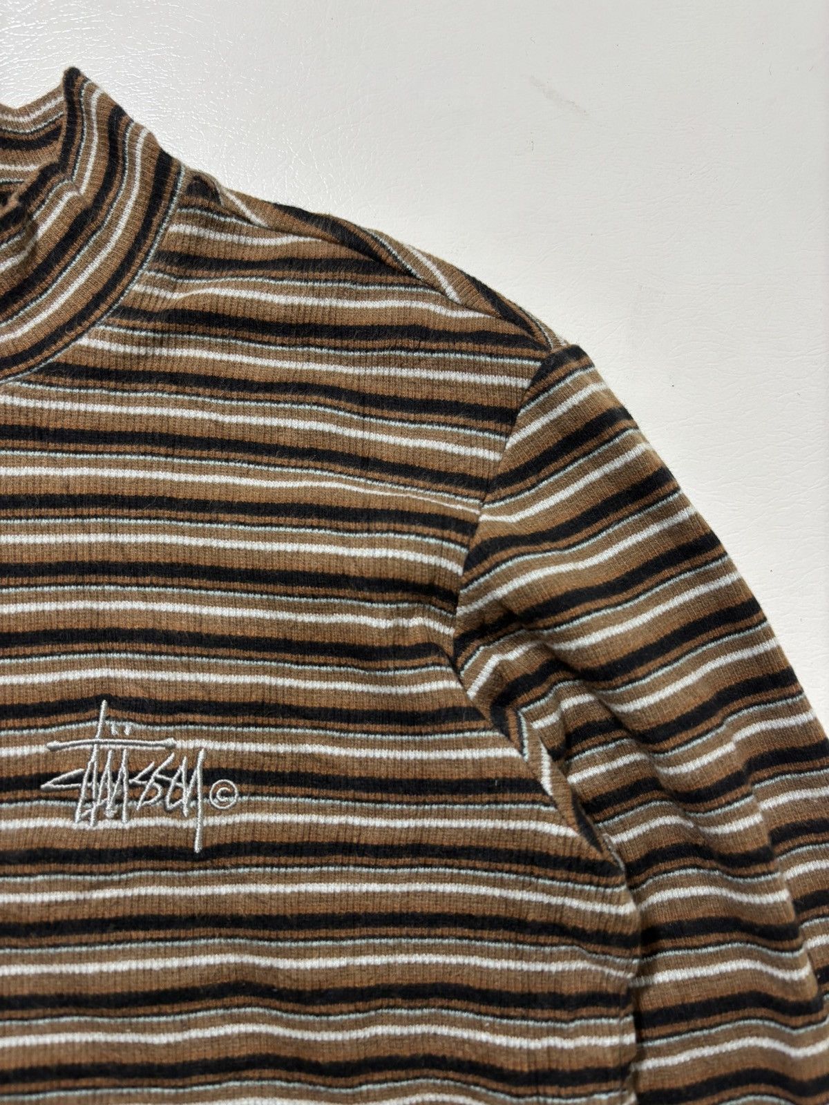 Stussy Stussy WMNS Toro Stripes Turtleneck Size S / US 4 / IT 40 - 3 Thumbnail