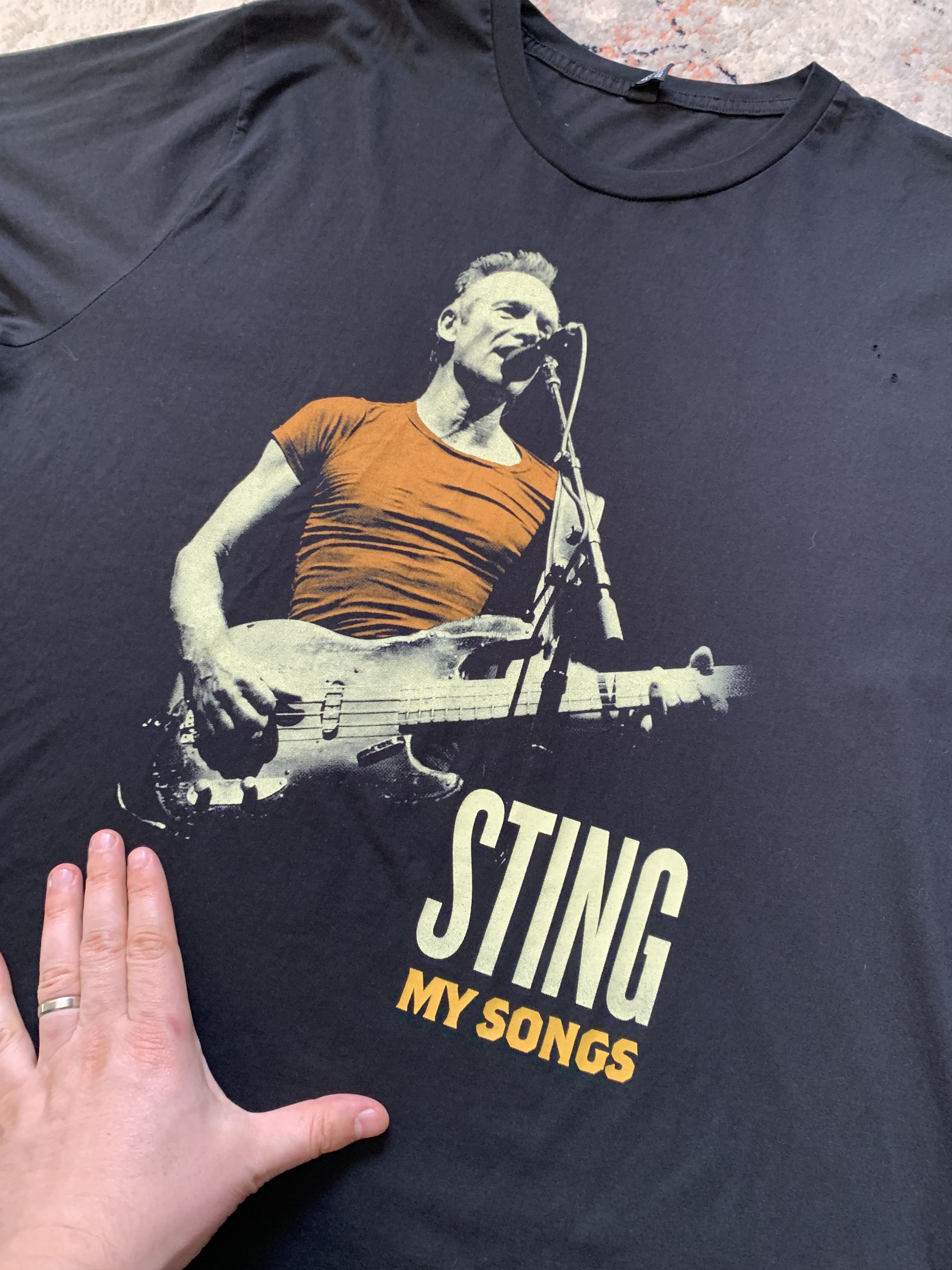 Band Tees Sting Ny Songs 2019 Tee Size US XXL / EU 58 / 5 - 3 Thumbnail