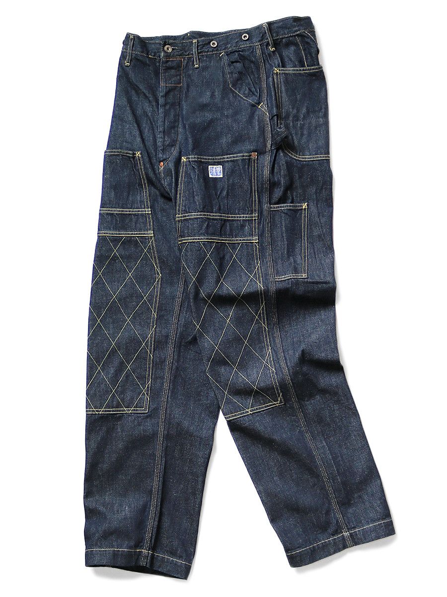 Kapital Kapital 11.5oz denim lumber Pants indigo new 4 Size US 34 / EU 50 - 3 Thumbnail