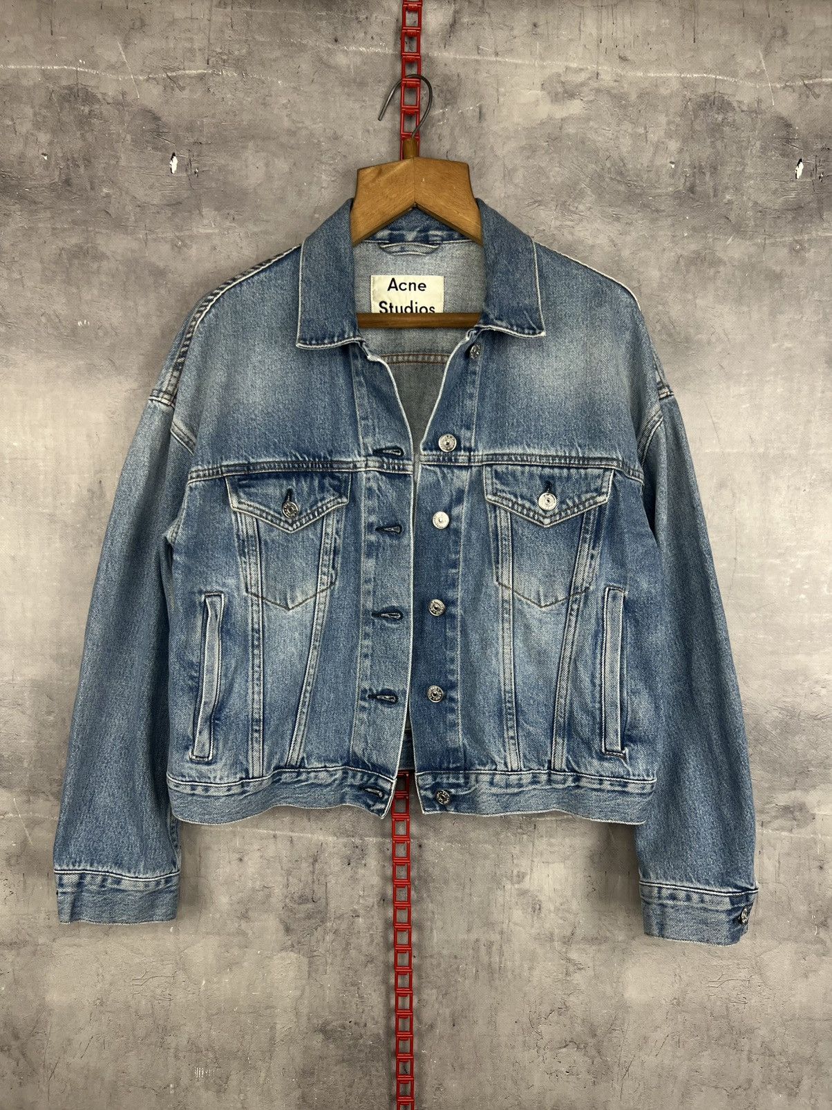 Acne Studios Acne Studios Women’s Lab Nt Mid Vtg Denim Jacket Size 34 Size XXS / US 00 / IT 34 - 6 Thumbnail