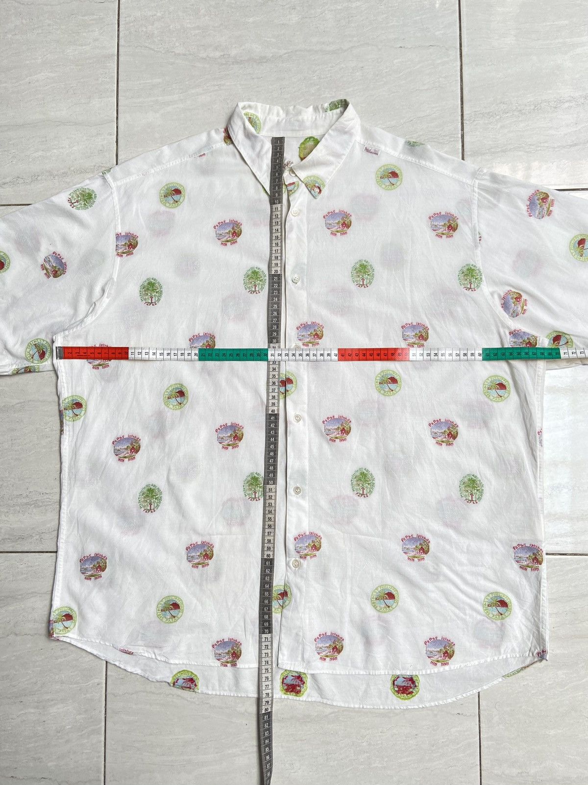 Designer × Issey Miyake × Japanese Brand PAPAS MANIERE De HEMING Shirt Size US XXL / EU 58 / 5 - 2 Thumbnail