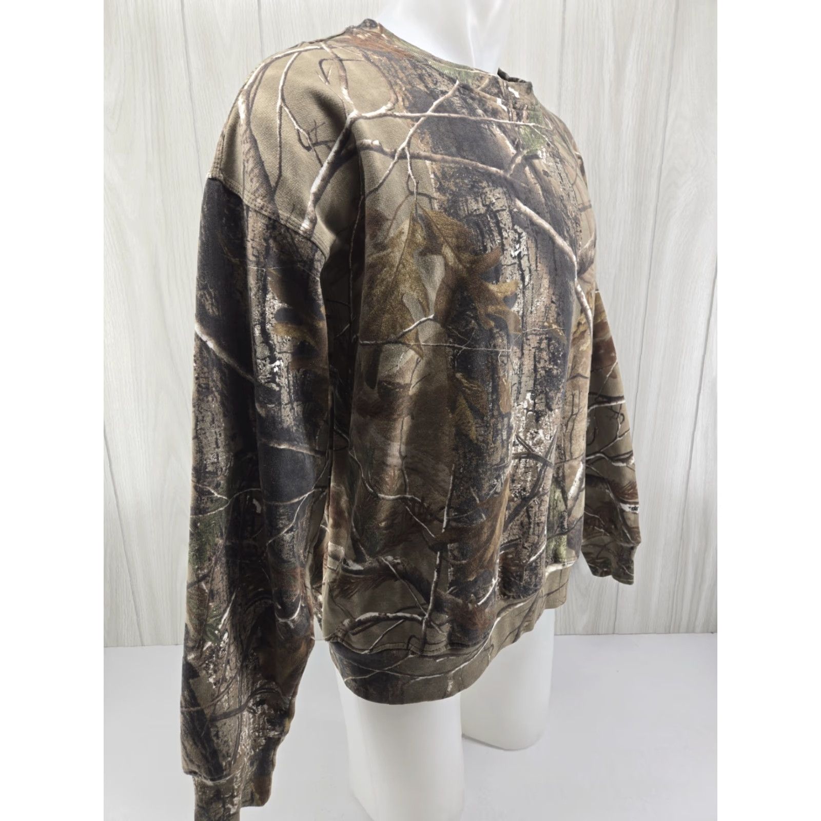 Vintage VINTAGE Ranger Sweat Shirt AP Realtree Camo Mens Large Fleece Lined #1 Size US L / EU 52-54 / 3 - 7 Thumbnail
