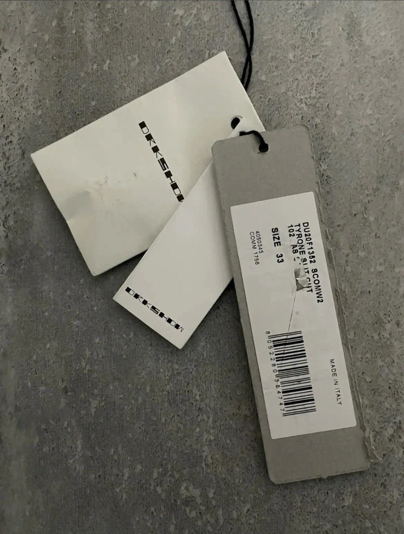 Rick Owens Drkshdw Rick Owen DRKSHDW Size US 33 - 4 Thumbnail