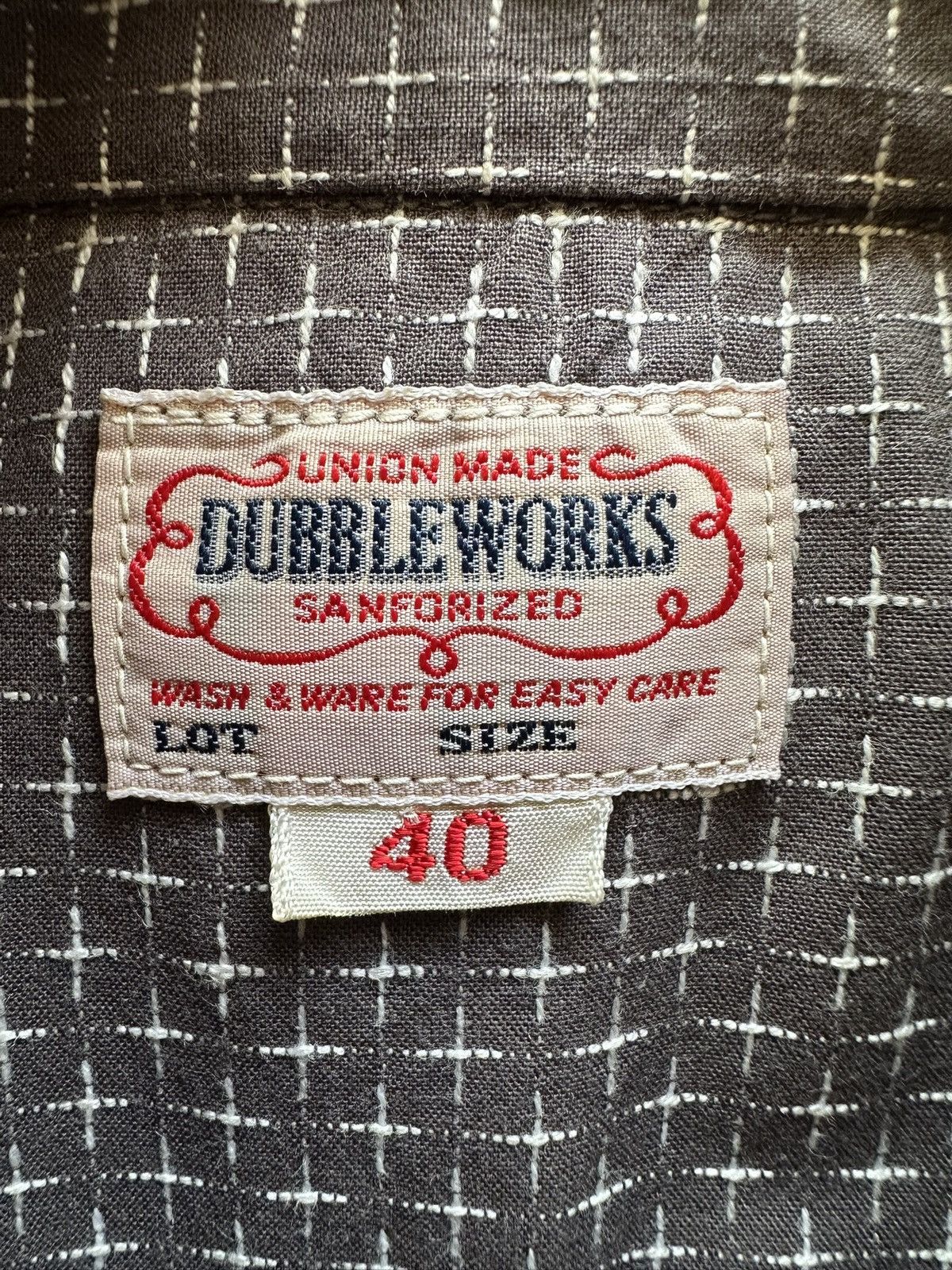 Warehouse & Co. 2010’s Doubleworks by Warehaouse sashiko western shirt Size US M / EU 48-50 / 2 - 14 Thumbnail