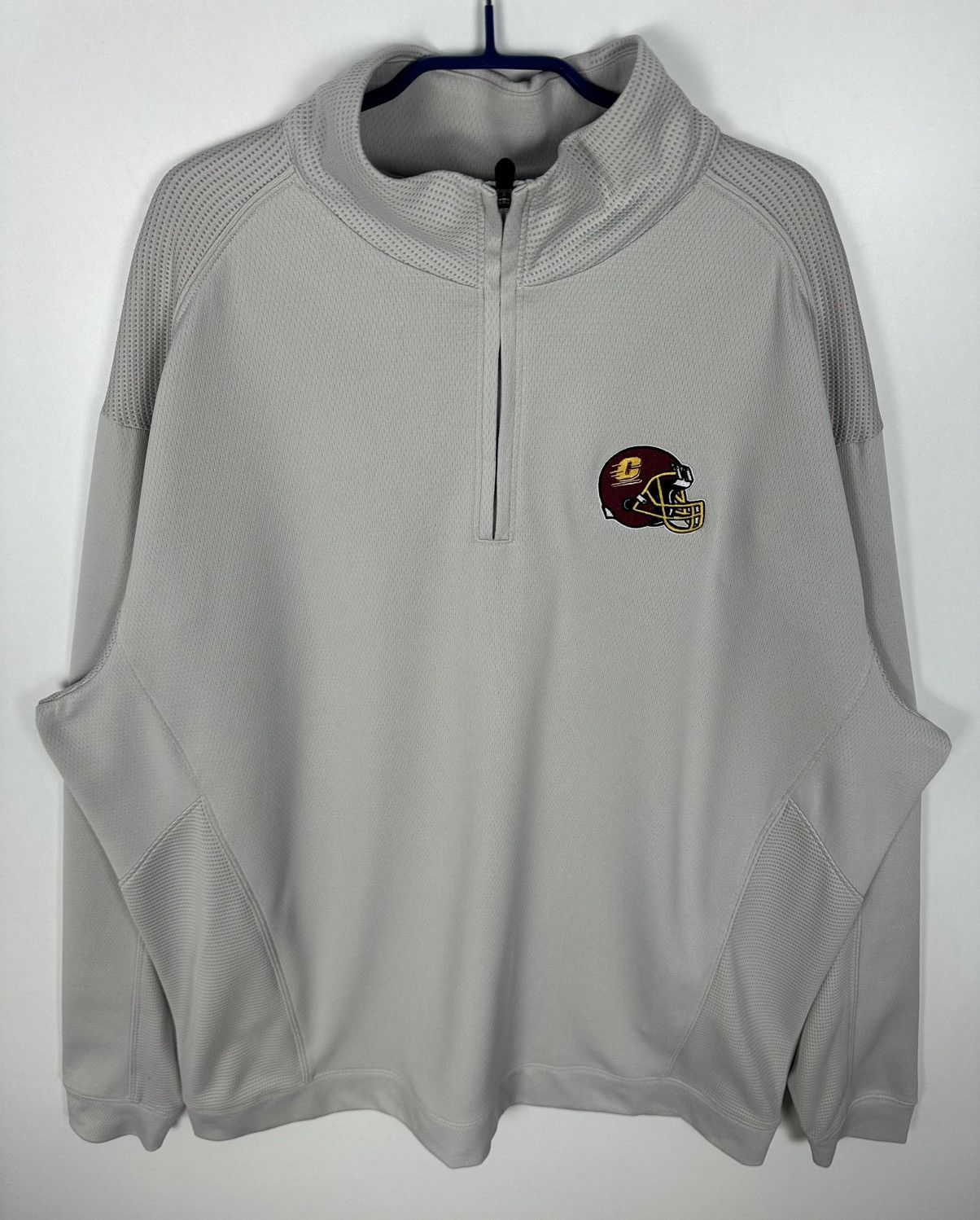 Cutter & Buck Vintage Hockey Washington Redskins 1/3 Zip Sports Jersey Size US XXL / EU 58 / 5 - 3 Thumbnail