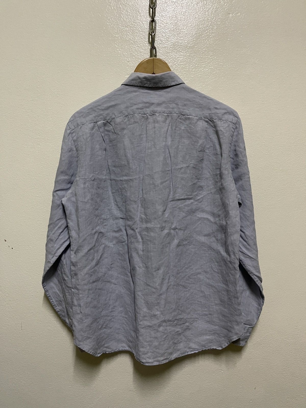 Margaret Howell Margaret Howell Linen Shirt Long Sleeve Size US L / EU 52-54 / 3 - 7 Thumbnail