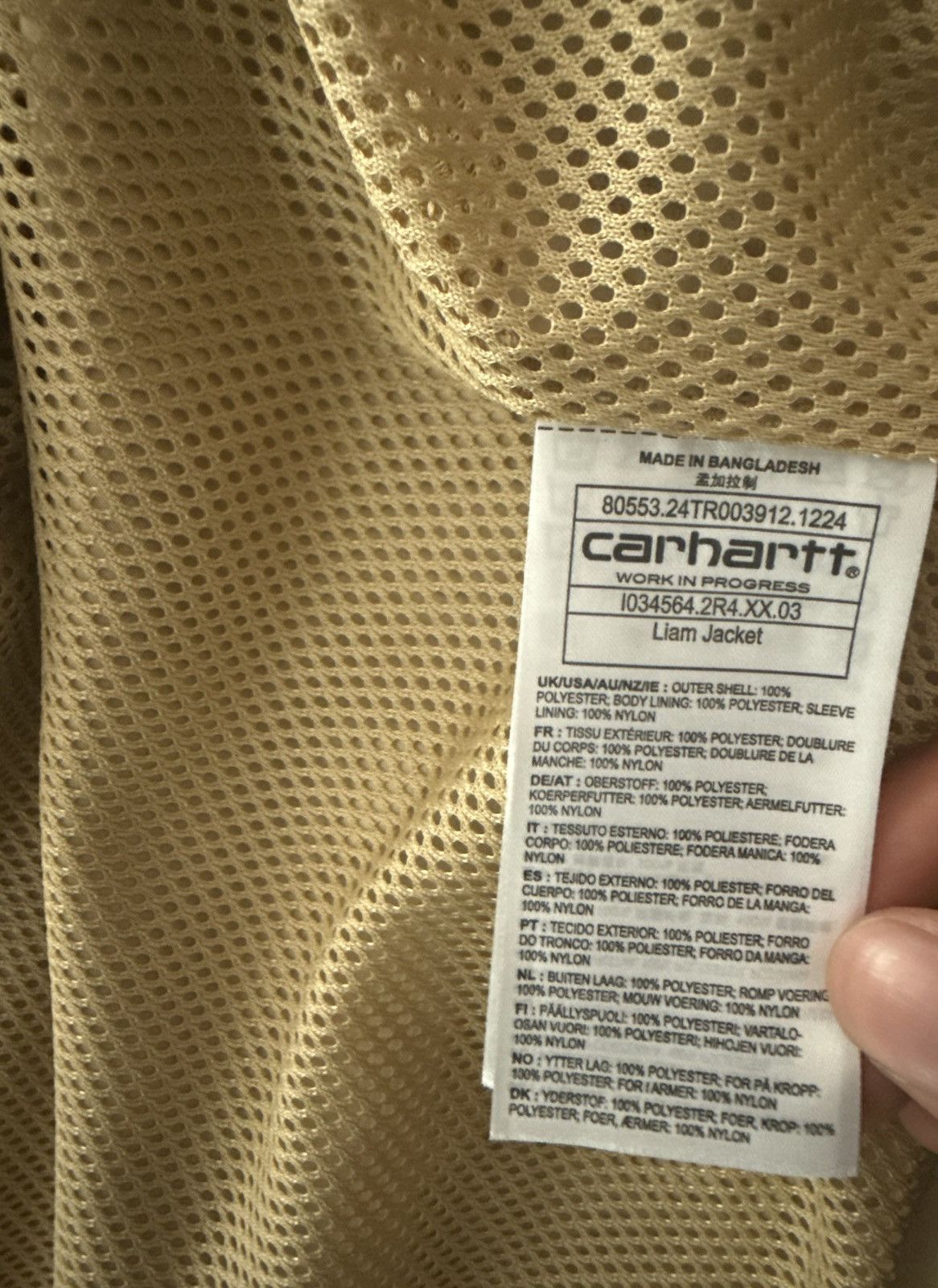 Carhartt Wip Carhartt WIP Liam Jacket Desert Duck Camo Size US S / EU 44-46 / 1 - 5 Thumbnail