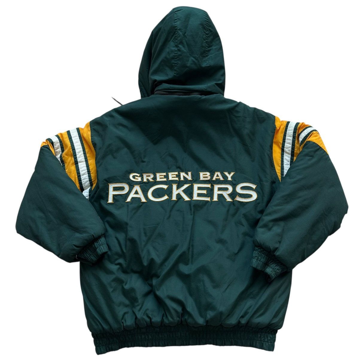 Logo 7 vintage logo 7 green bay packers quilted coat Size US L / EU 52-54 / 3 - 2 Thumbnail