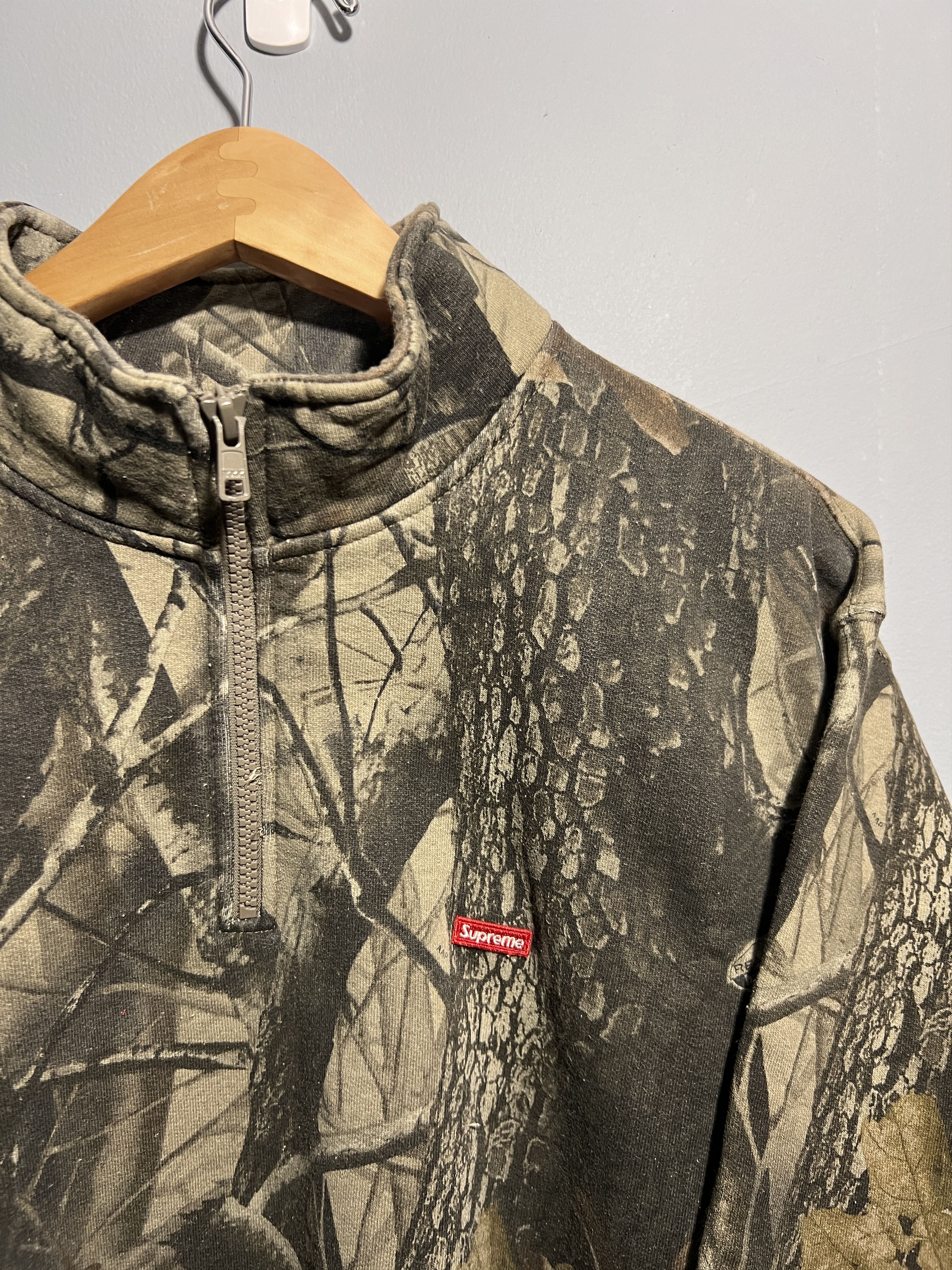 Supreme HALF ZIP PULLOVER REALTREE CAMO Size US M / EU 48-50 / 2 - 3 Thumbnail