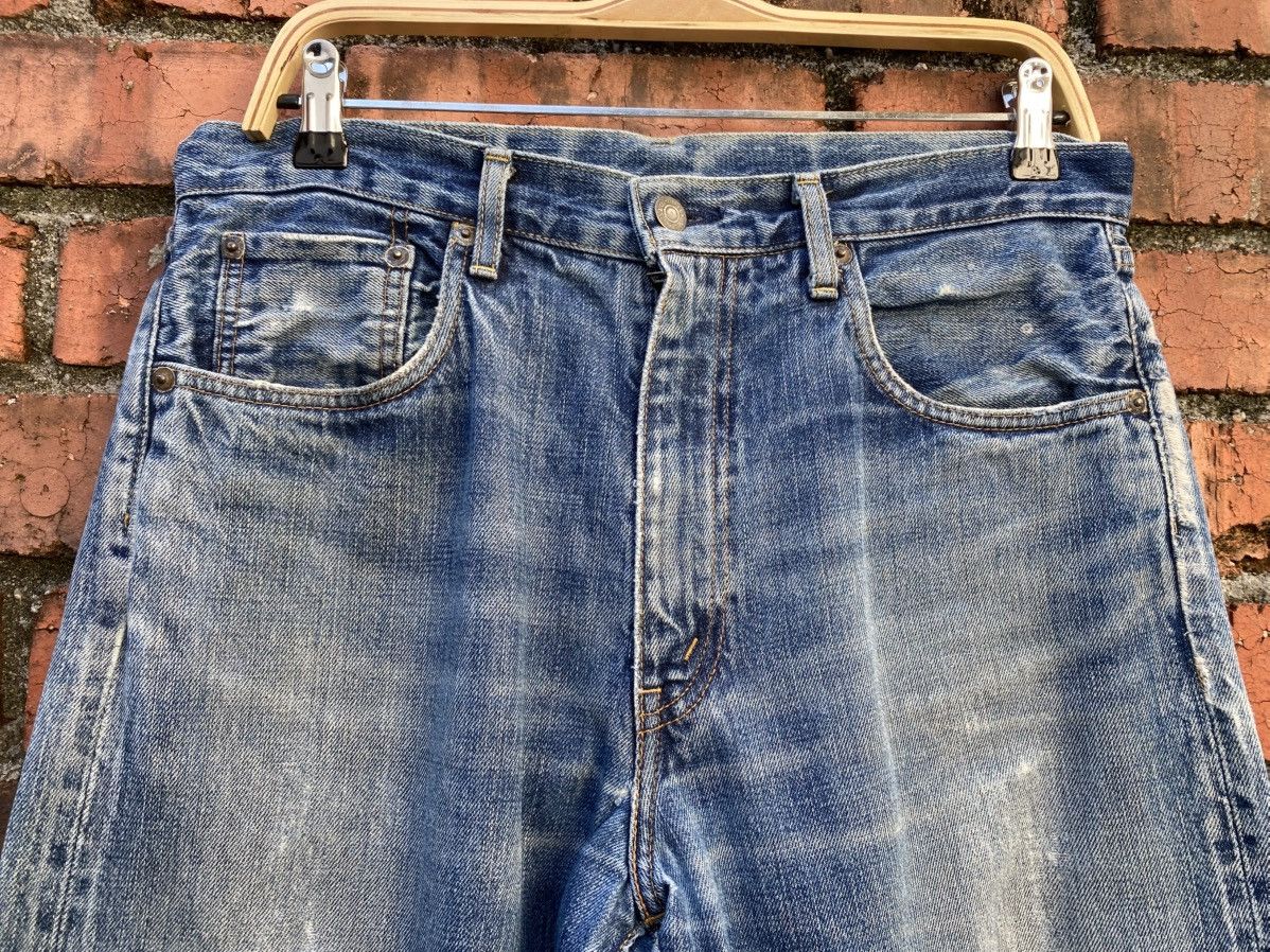 Levi's Vintage Clothing W33x29 Vintage levi's 502 big E redline distressed Size US 33 - 6 Thumbnail