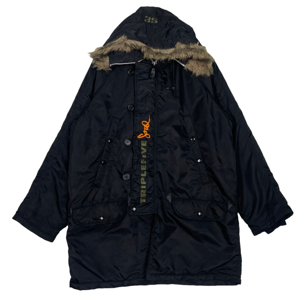 Japanese Brand × Triple 5 Soul 💥TRIPLE 5 SOUL TYPE N-3B HOODIE JACKET Size US M / EU 48-50 / 2 - 1 Thumbnail