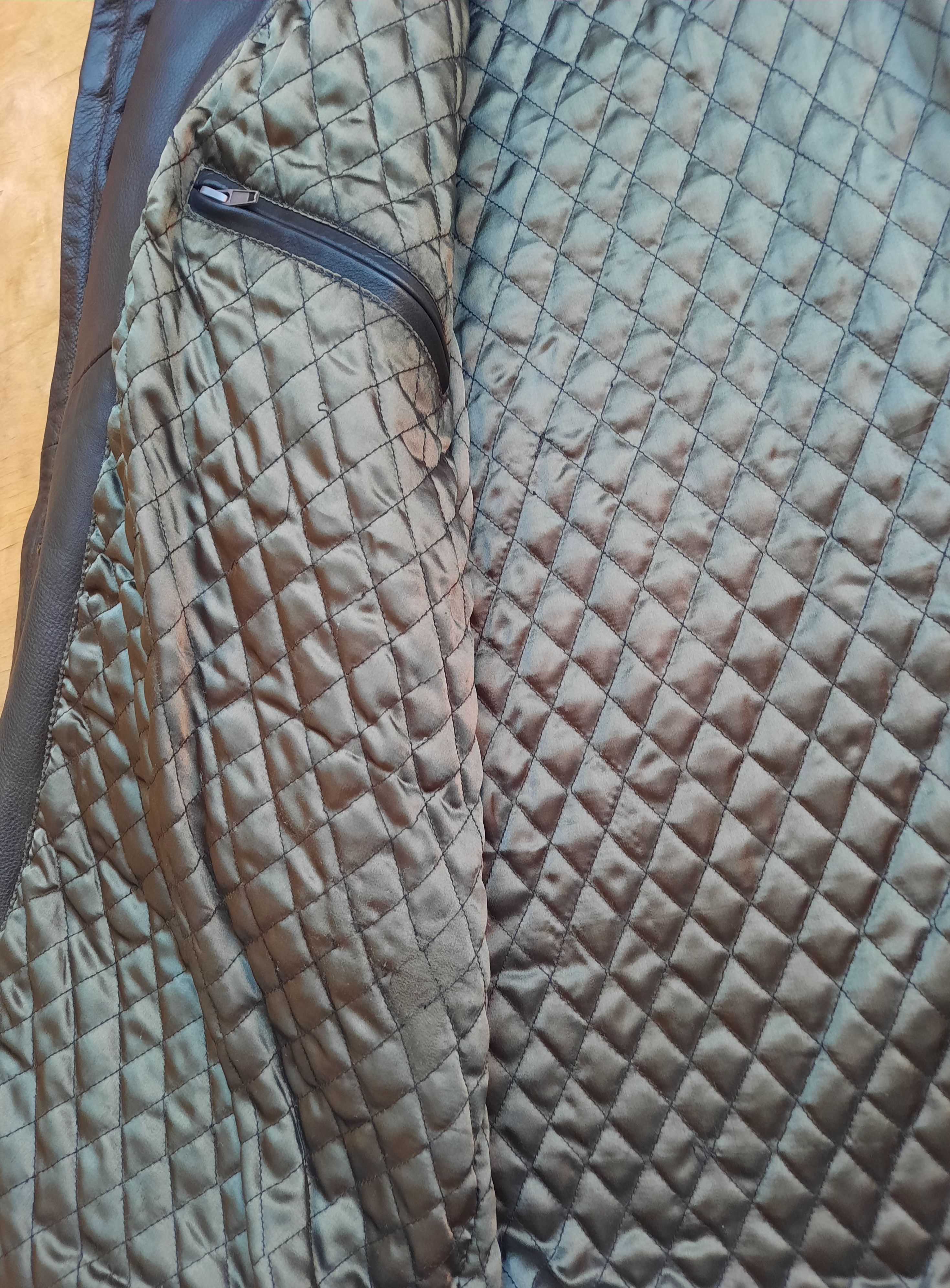 Massimo Dutti Massimo Dutti Utility Leather Jacket – Soft Cow Leather Size US XL / EU 56 / 4 - 6 Thumbnail