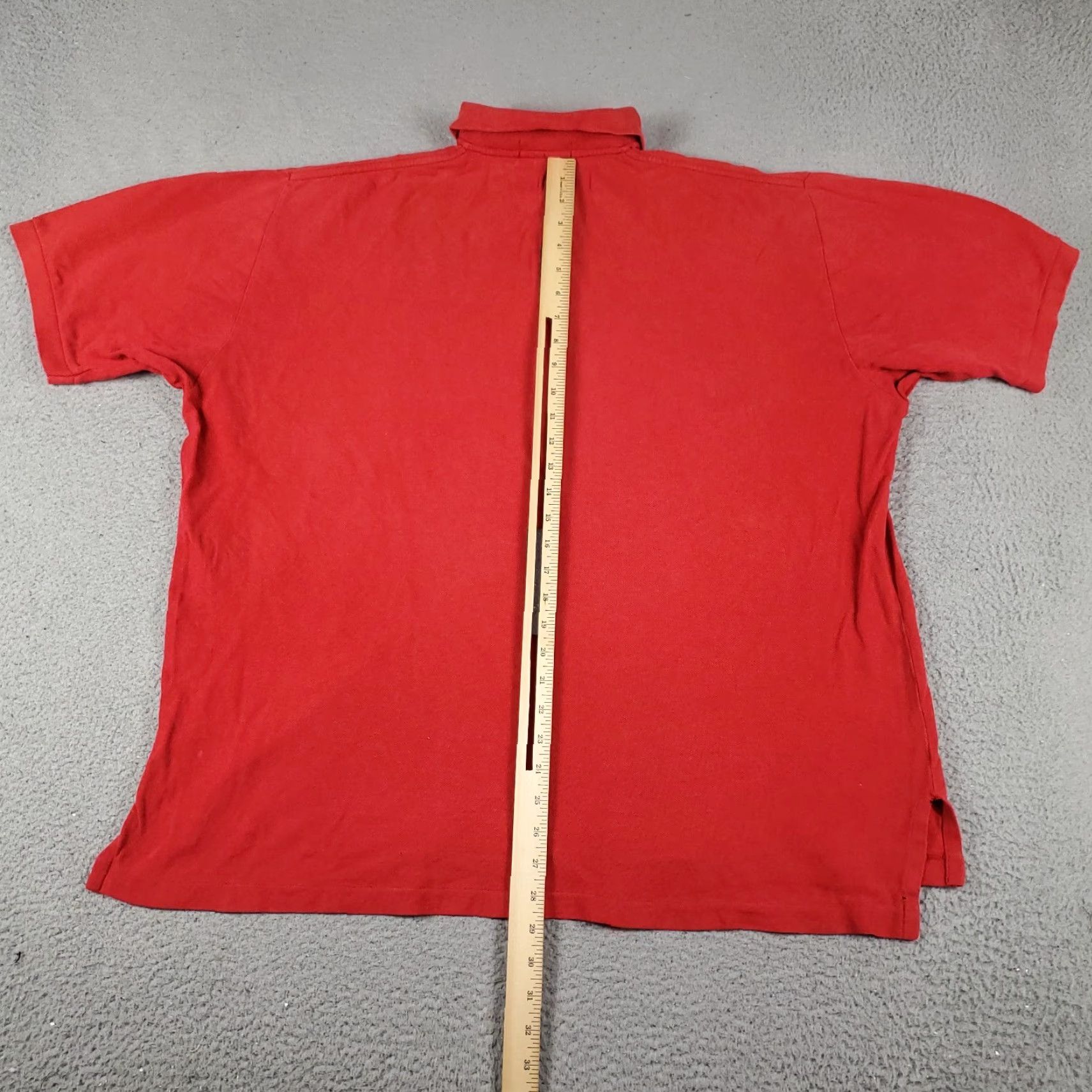 Ralph Lauren Ralph Lauren Polo Shirt Mens XL Red Pony Short Sleeve Cotton Casual Button-Front Size US XL / EU 56 / 4 - 6 Thumbnail