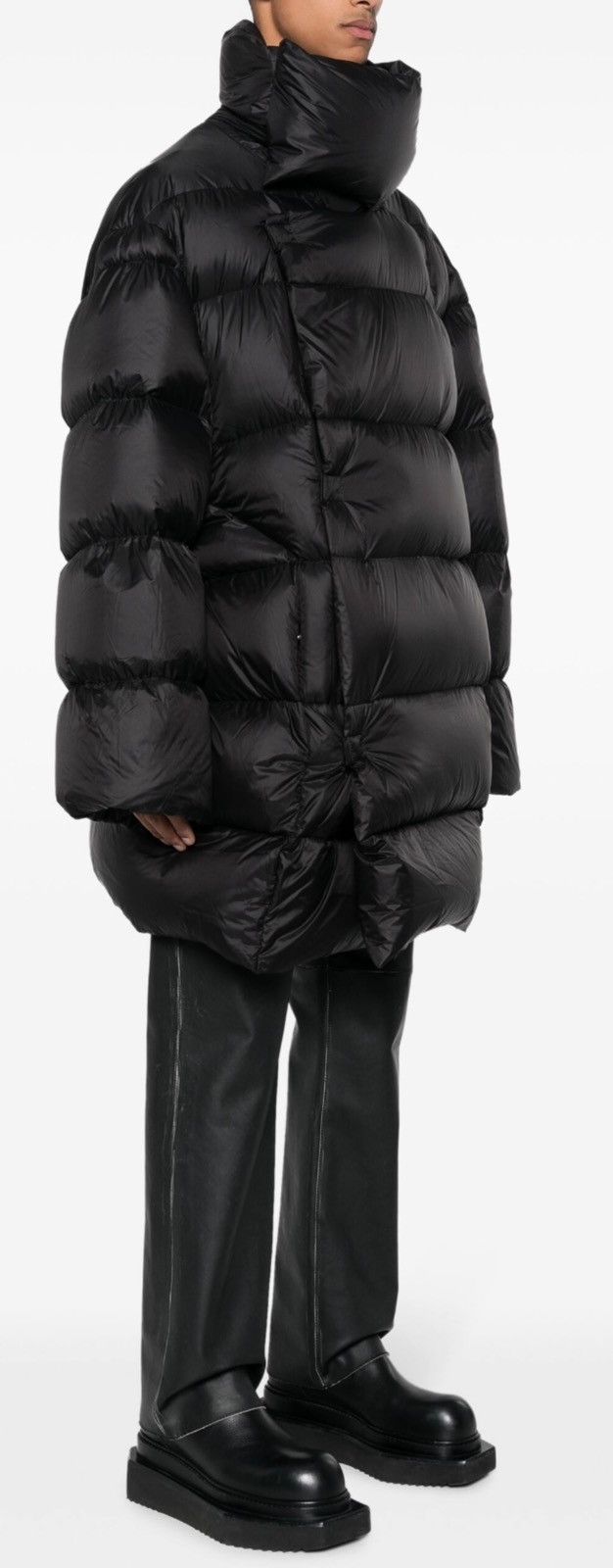 Rick Owens Rick Owens Puffer Luxor Funnel-neck Quilted Down Coat FW23 Size US M / EU 48-50 / 2 - 5 Thumbnail