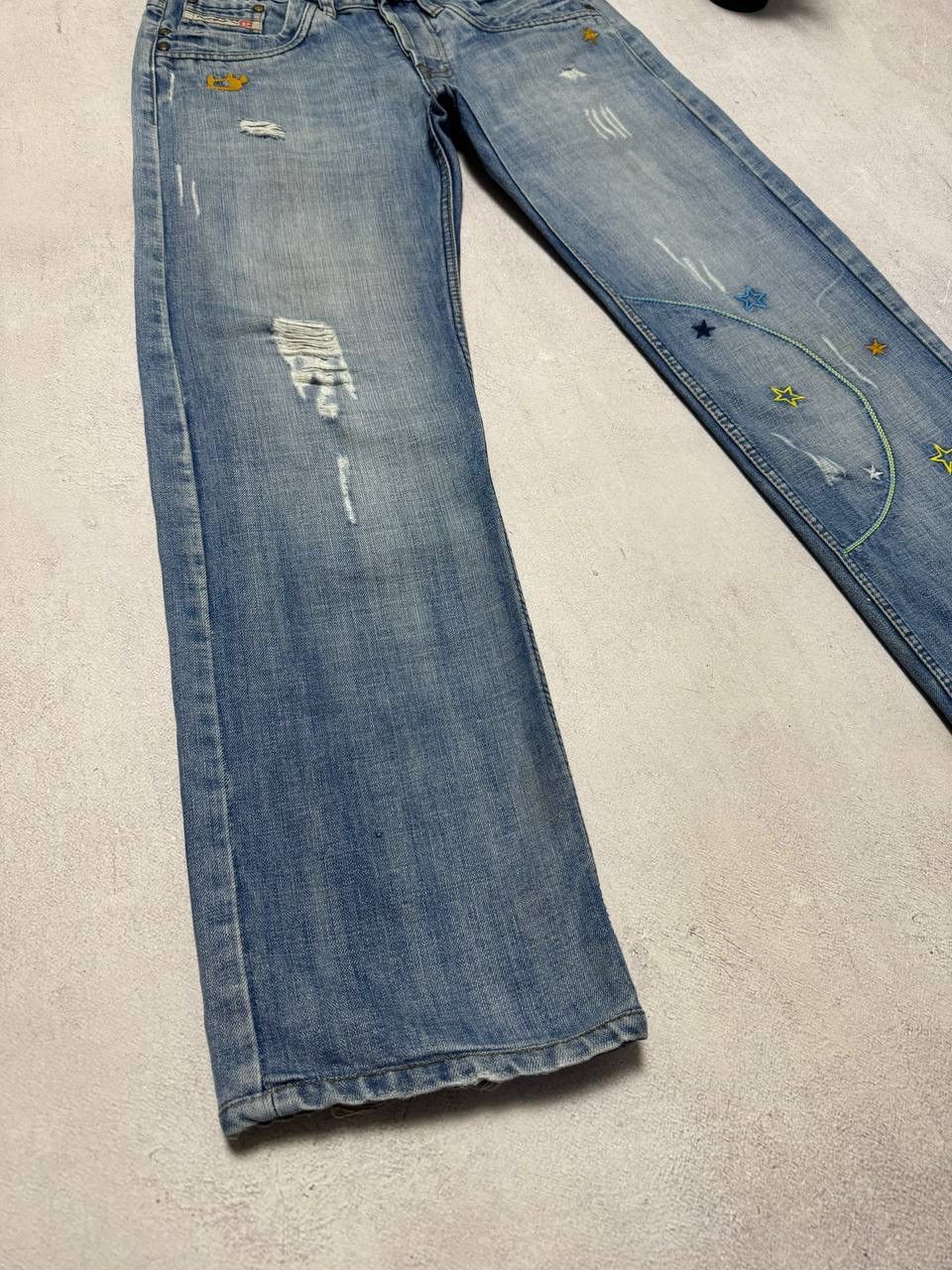 Diesel Vintage Diesel Jeans Denim Pants Distressed Wash Baggy 90s Size US 32 / EU 48 - 2 Thumbnail