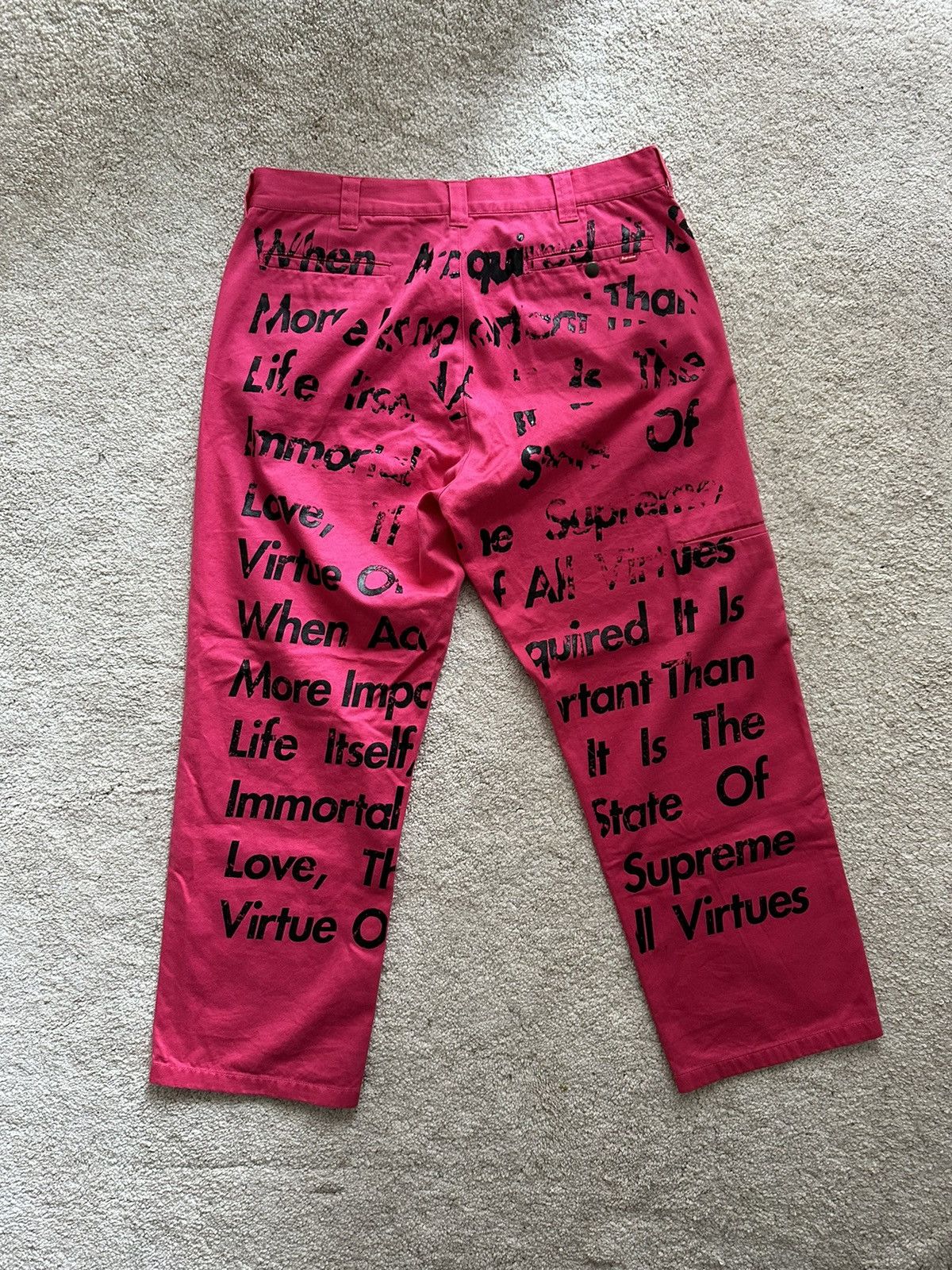 Comme des Garcons × Junya Watanabe × Supreme Supreme Size US 34 / EU 50 - 4 Thumbnail