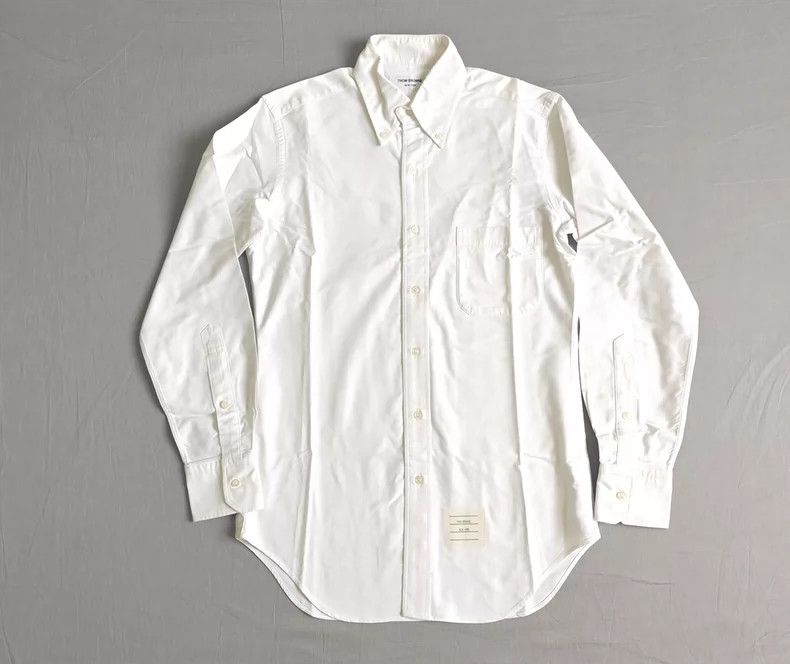 Thom Browne Thom Browne size1 Pure cotton shirt Size US S / EU 44-46 / 1 - 1 Thumbnail