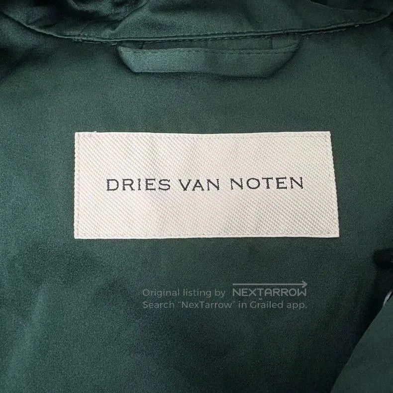 Dries Van Noten Dries Van Noten DVN Green Parka Coat. Size US S / EU 44-46 / 1 - 3 Thumbnail