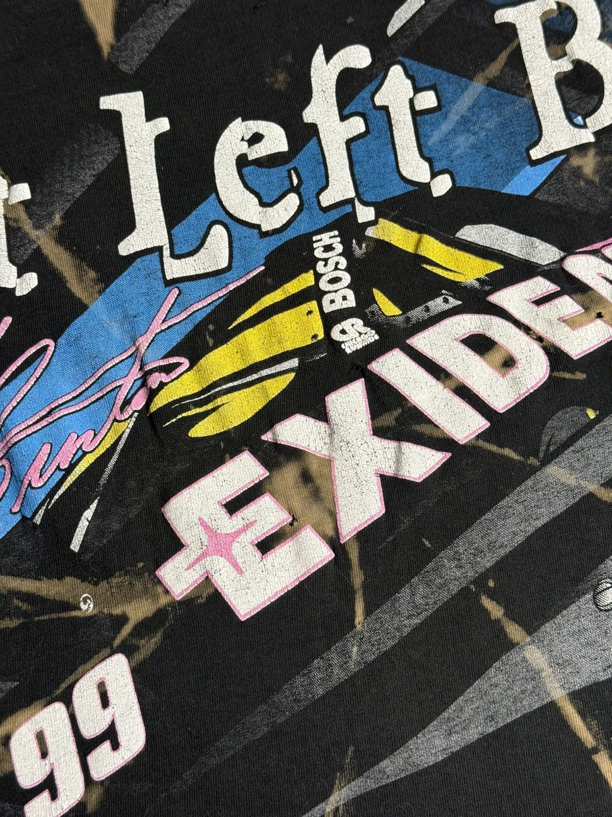 Vintage VINTAGE 1990’s SS Nascar Tee "Bleached" [L] PREOWNED Size US L / EU 52-54 / 3 - 8 Thumbnail
