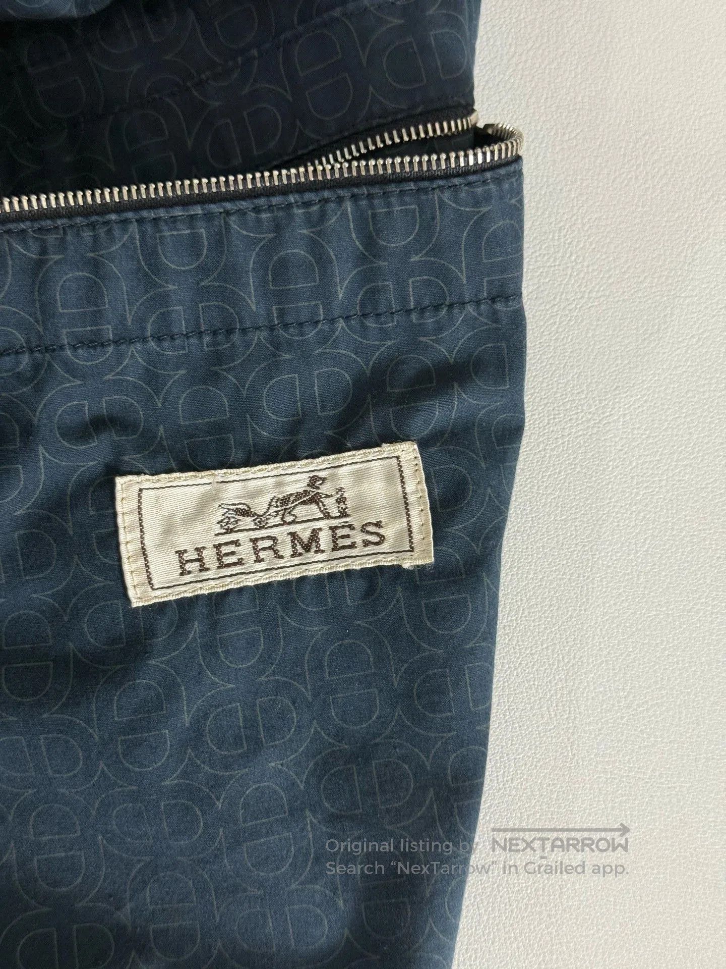Hermes Hermes Washed Zipper Jacket. Size US L / EU 52-54 / 3 - 6 Thumbnail