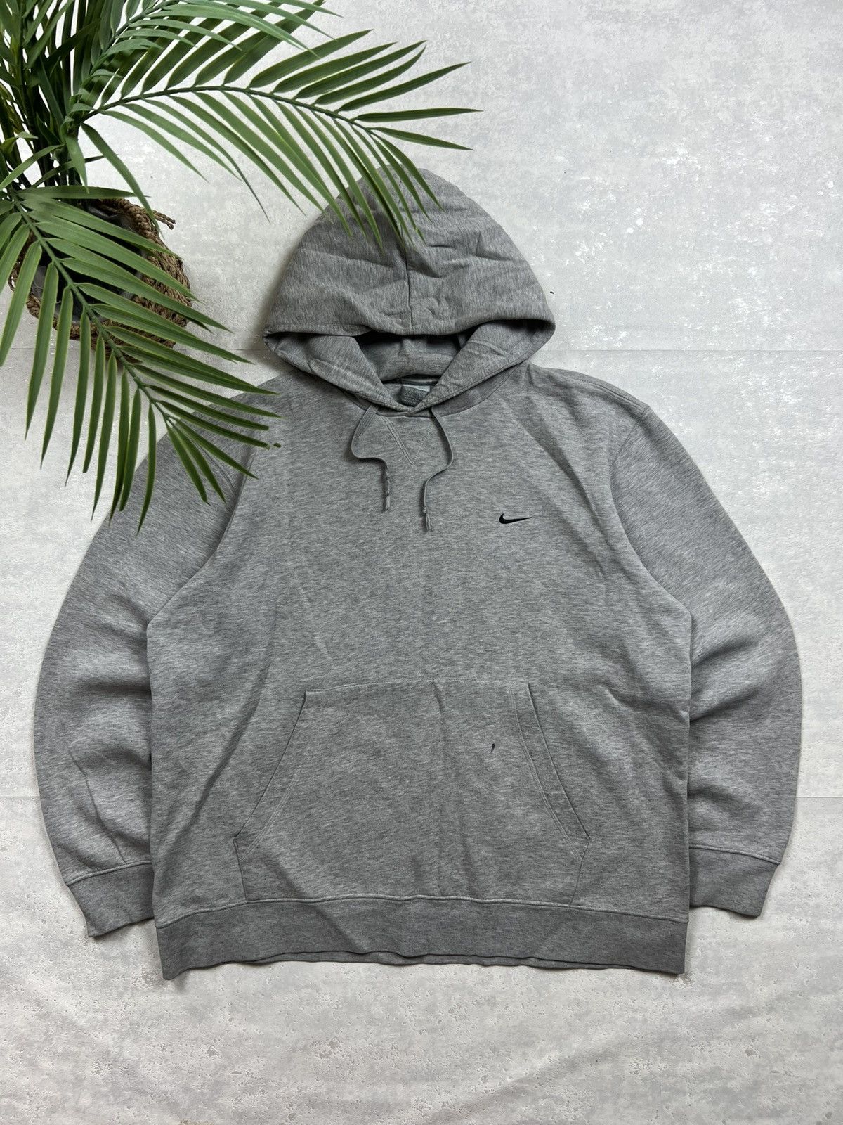 Nike 90s Nike Swoosh Vintage Y2K Oversized Blank Retro Hoodie Size US XL / EU 56 / 4 - 1 Thumbnail