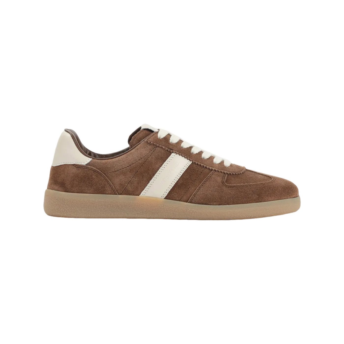 TOM FORD Archer Tobacco Suede Low Top Sneakers New (TF size: