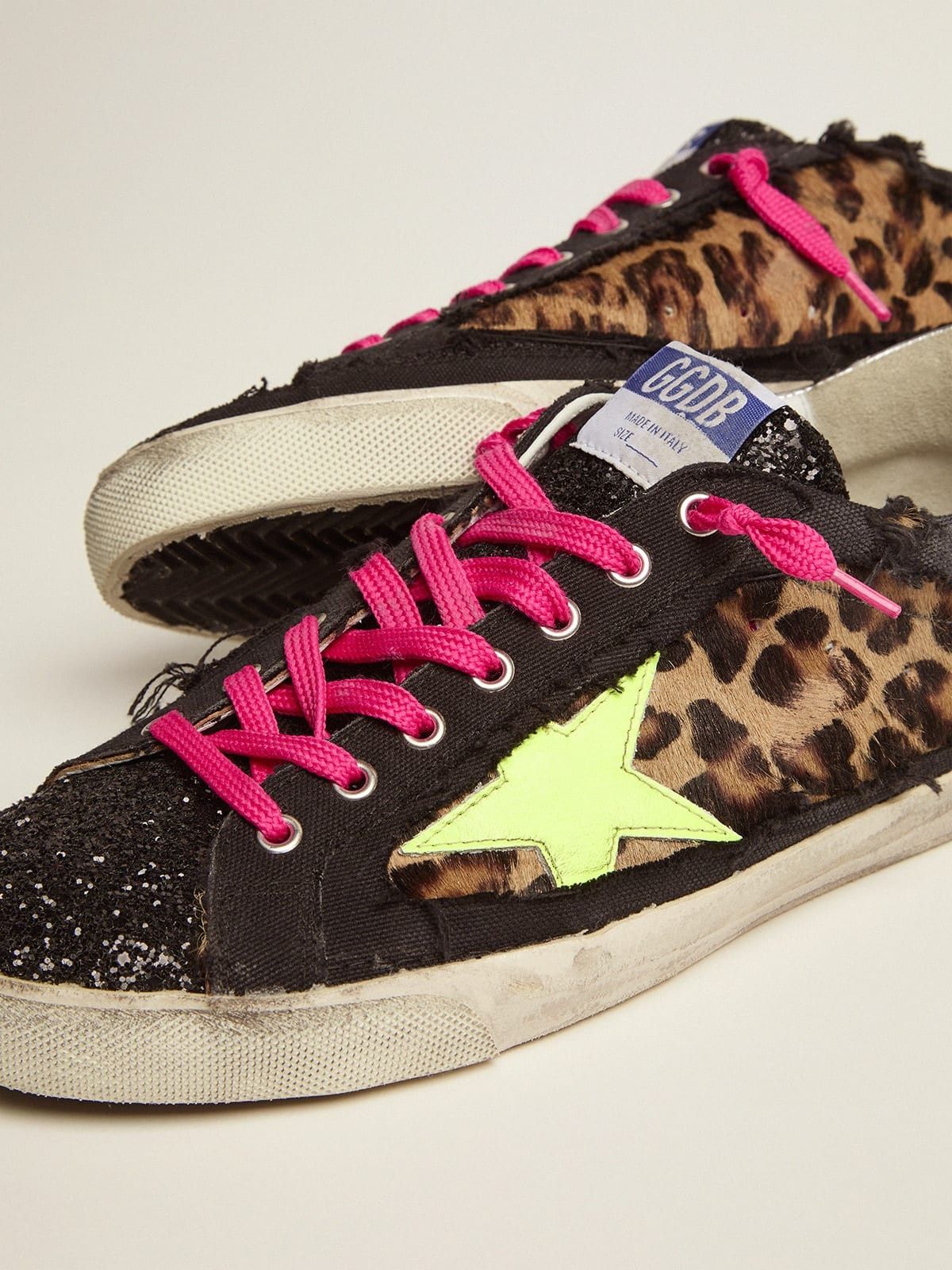 Golden Goose o1w1db10425 Super-Star Low-Top Sneakers in Multicolor Size US 9 / EU 42 - 4 Thumbnail
