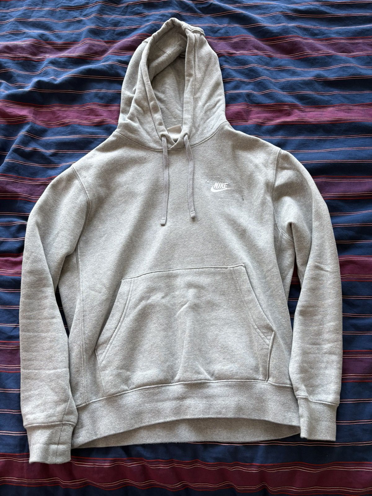 Nike Gray Nike hoodie Size US S / EU 44-46 / 1 - 1 Thumbnail