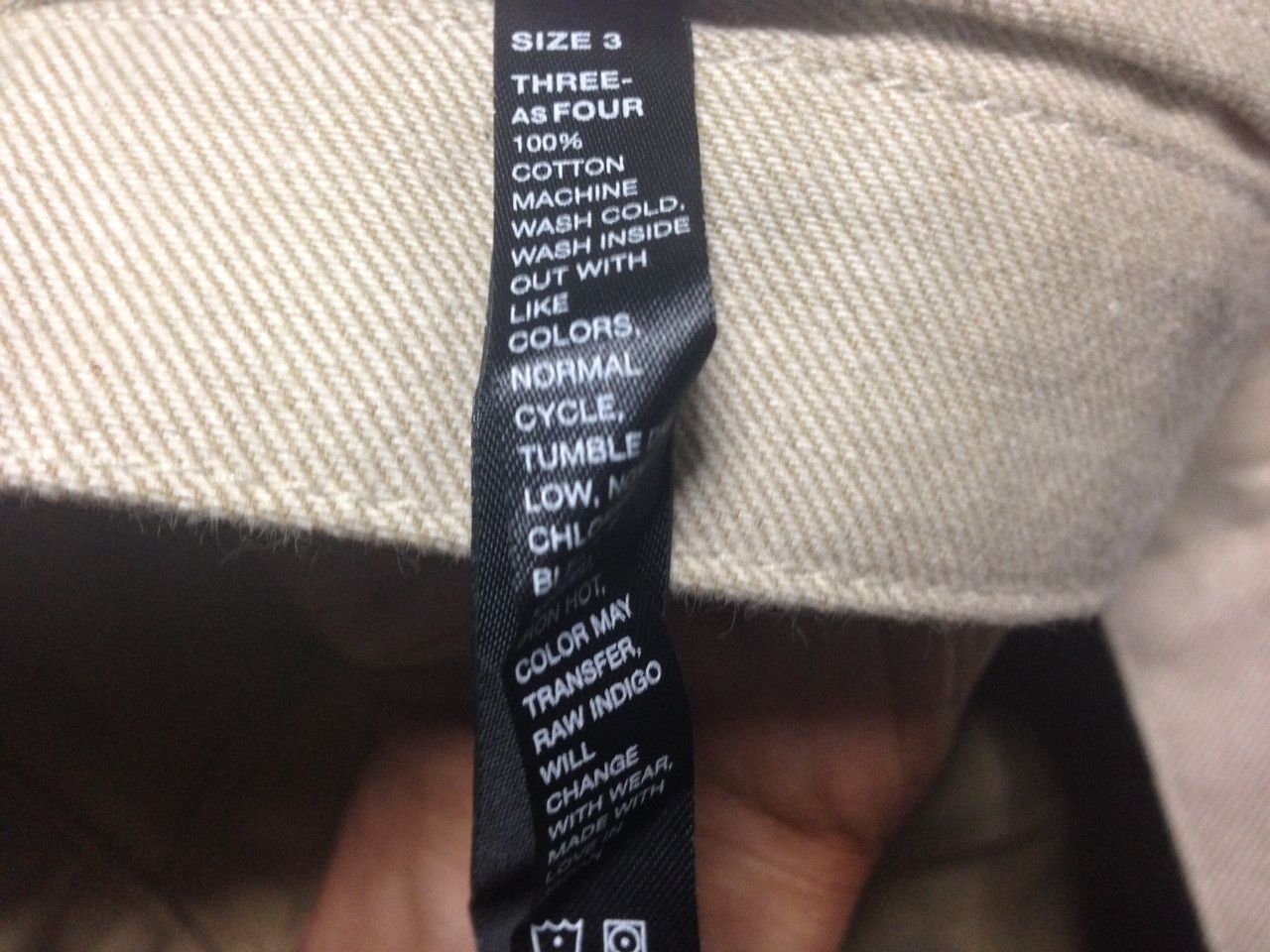threeASFOUR Rare! Threeasfour reversible J-pants(like CCP) Size US 30 / EU 46 - 4 Thumbnail