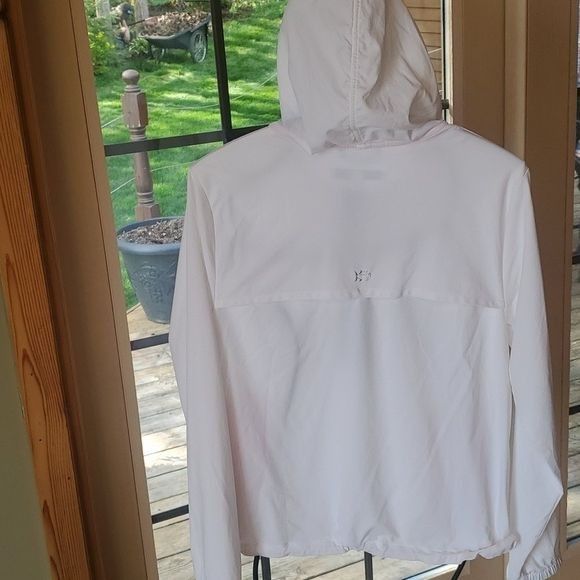 Southern Tide Southern Tide Nylon Lightweight Pullover White Pocketed Sz X Size XS / US 0-2 / IT 36-38 - 6 Thumbnail