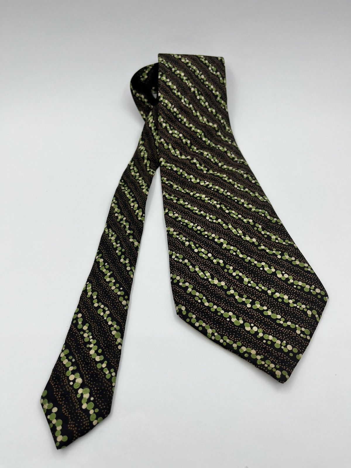 Chanel Vintage Men’s Silk Tie – Chanel (Soie, Made in France) Size ONE SIZE - 11 Thumbnail