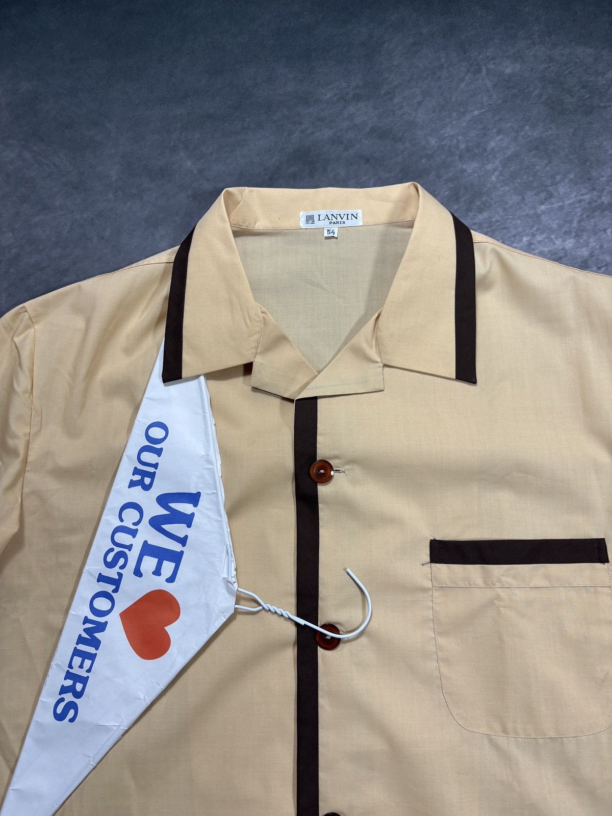 Lanvin Vintage Lanvin Pyjama Shirt Sleep PJs 1960s 1970s Designer Size US L / EU 52-54 / 3 - 4 Thumbnail