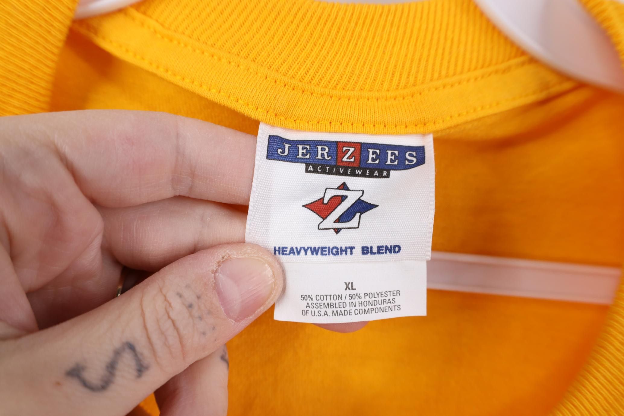 Vintage Deadstock Vintage 90s Y2K Streetwear Heavyweight T-Shirt Size US XL / EU 56 / 4 - 4 Thumbnail
