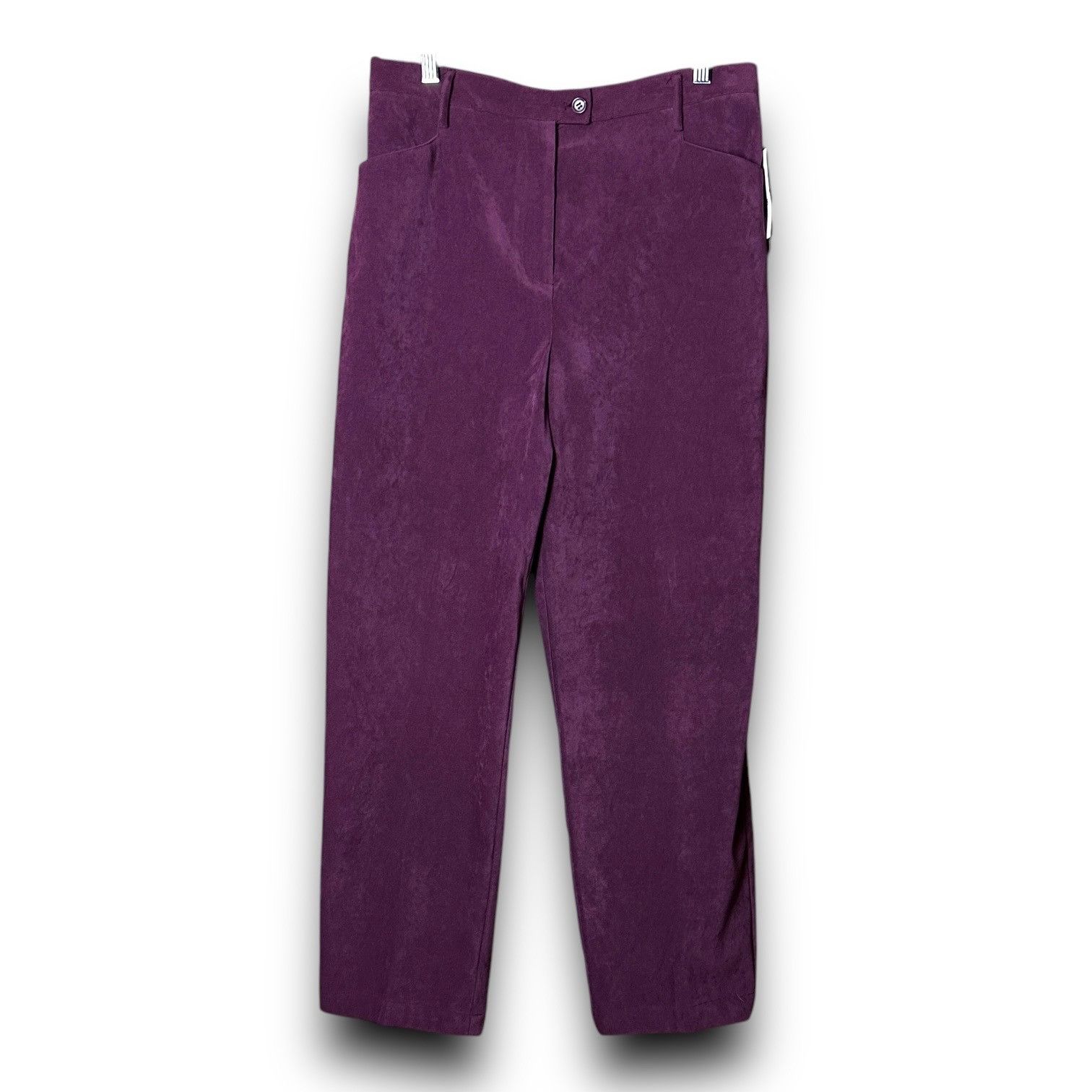 Charter Club Charter Club Petite 12P Womens Burgandy Velveteen Pants Clas Size 28" / US 6 / IT 42 - 1 Thumbnail
